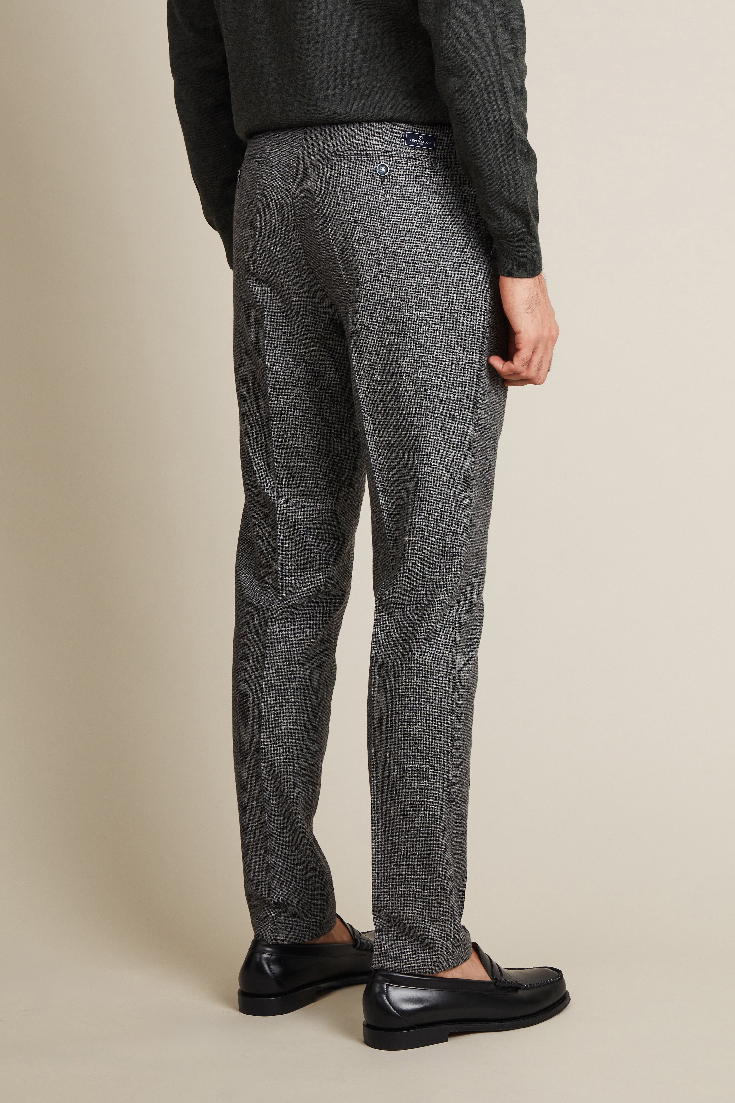 le-pantalon-pantalon-patte-de-serrage-gris-laine image 6