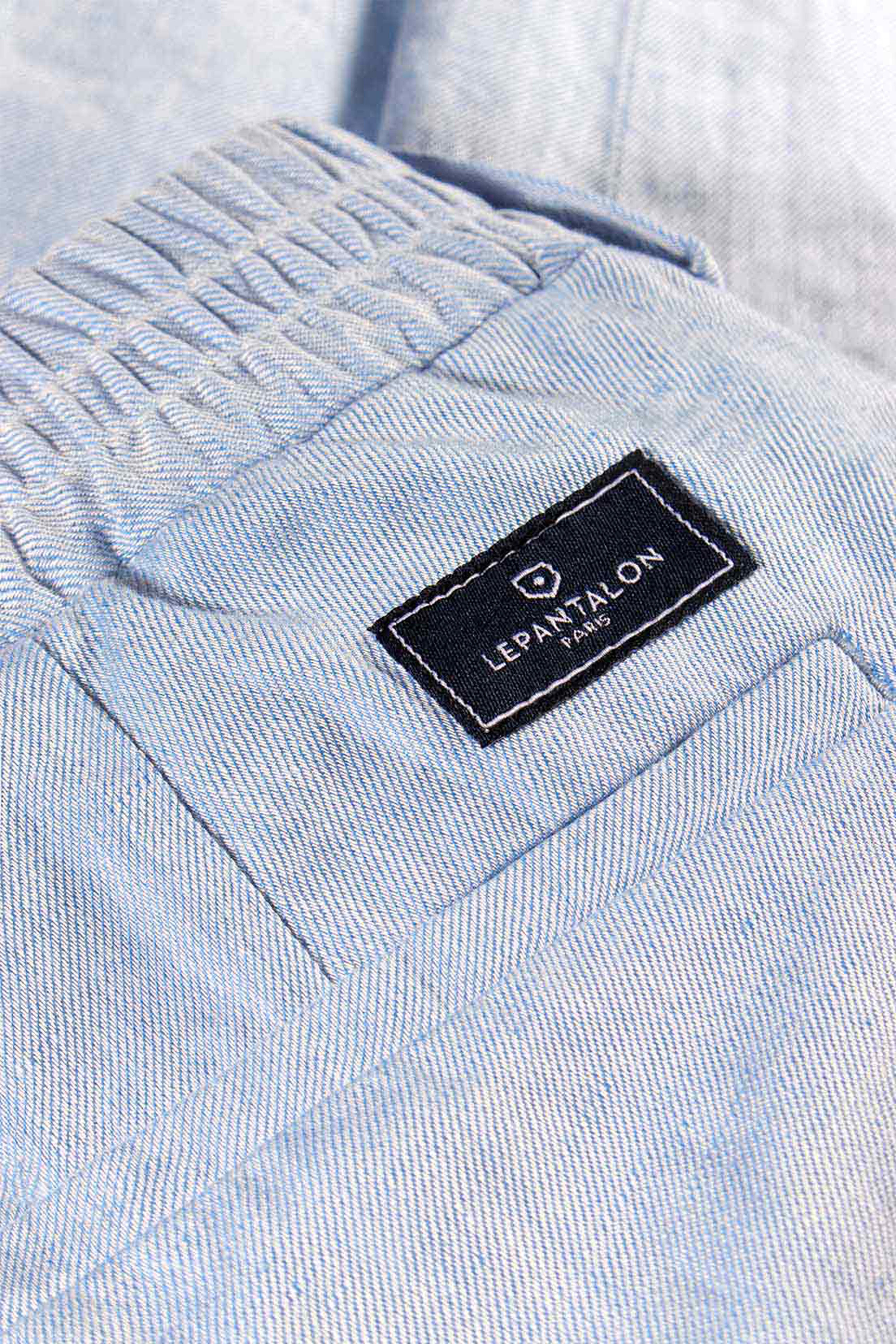 le-pantalon-pantalons-pinces-pantalon-l-ger-bleu-ciel-lin image 7