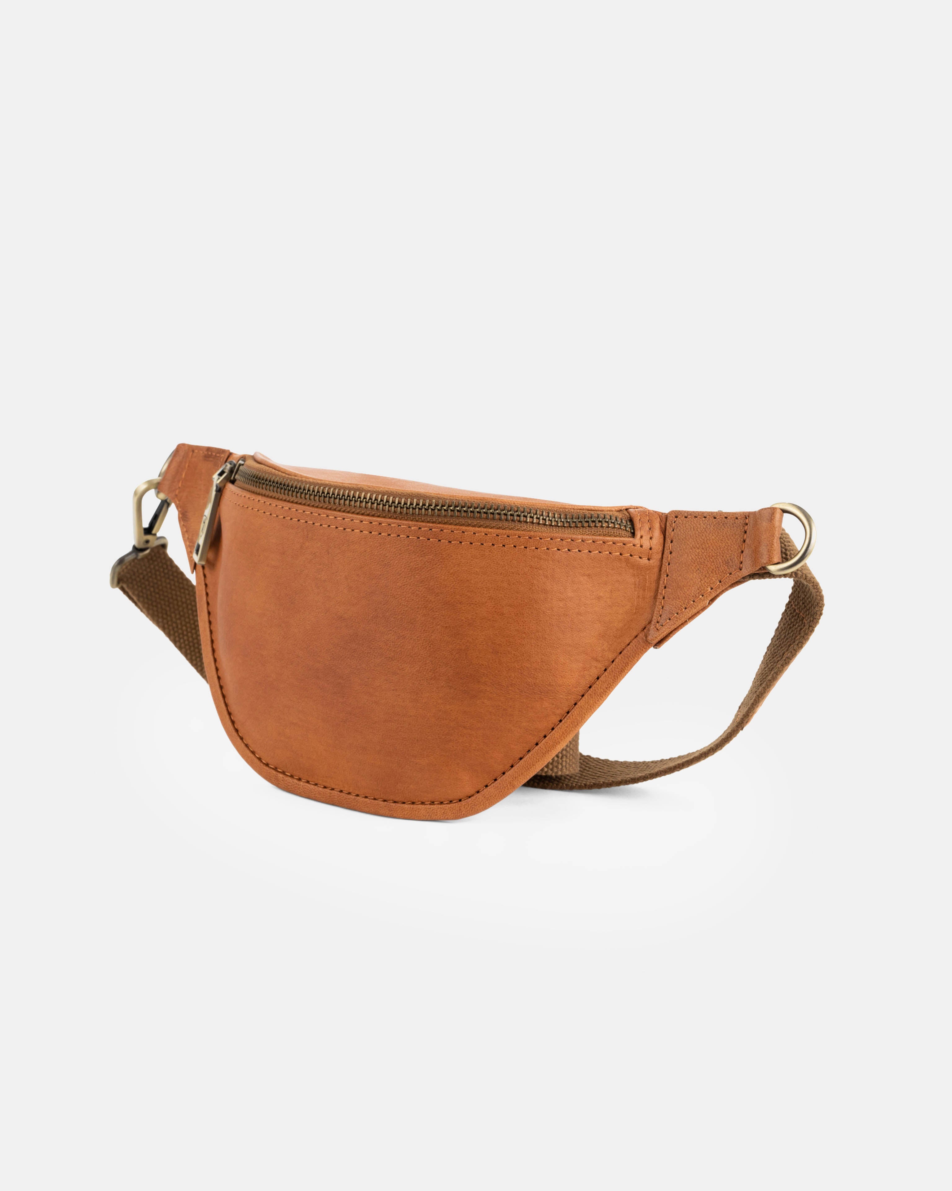 berliner-bags-kai-m-banane-cuir-marron-vintage-taille-m image 3