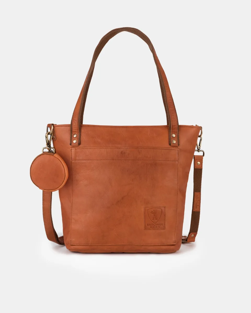 berliner-bags-verona-tote-bag-cuir-vintage-brown image 1