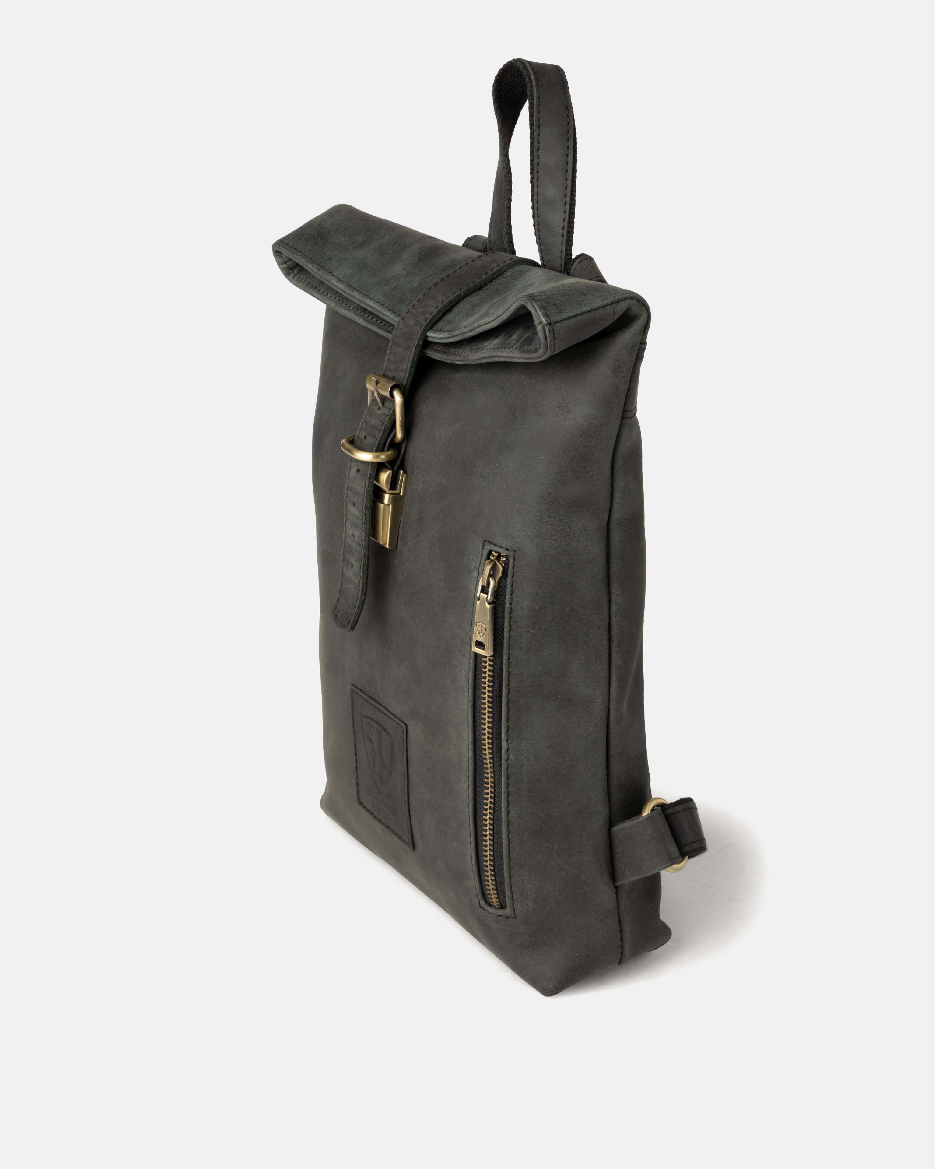 berliner-bags-seattle-3-0-sac-dos-cuir-gris-fonc image 7