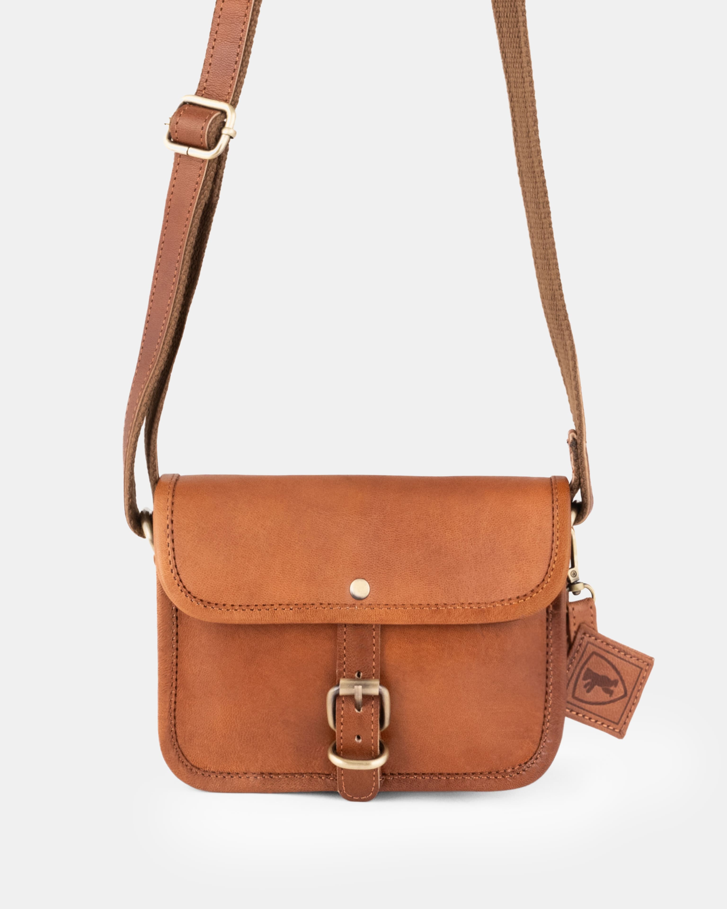 berliner-bags-malta-sac-bandouli-re-cuir-marron image 3