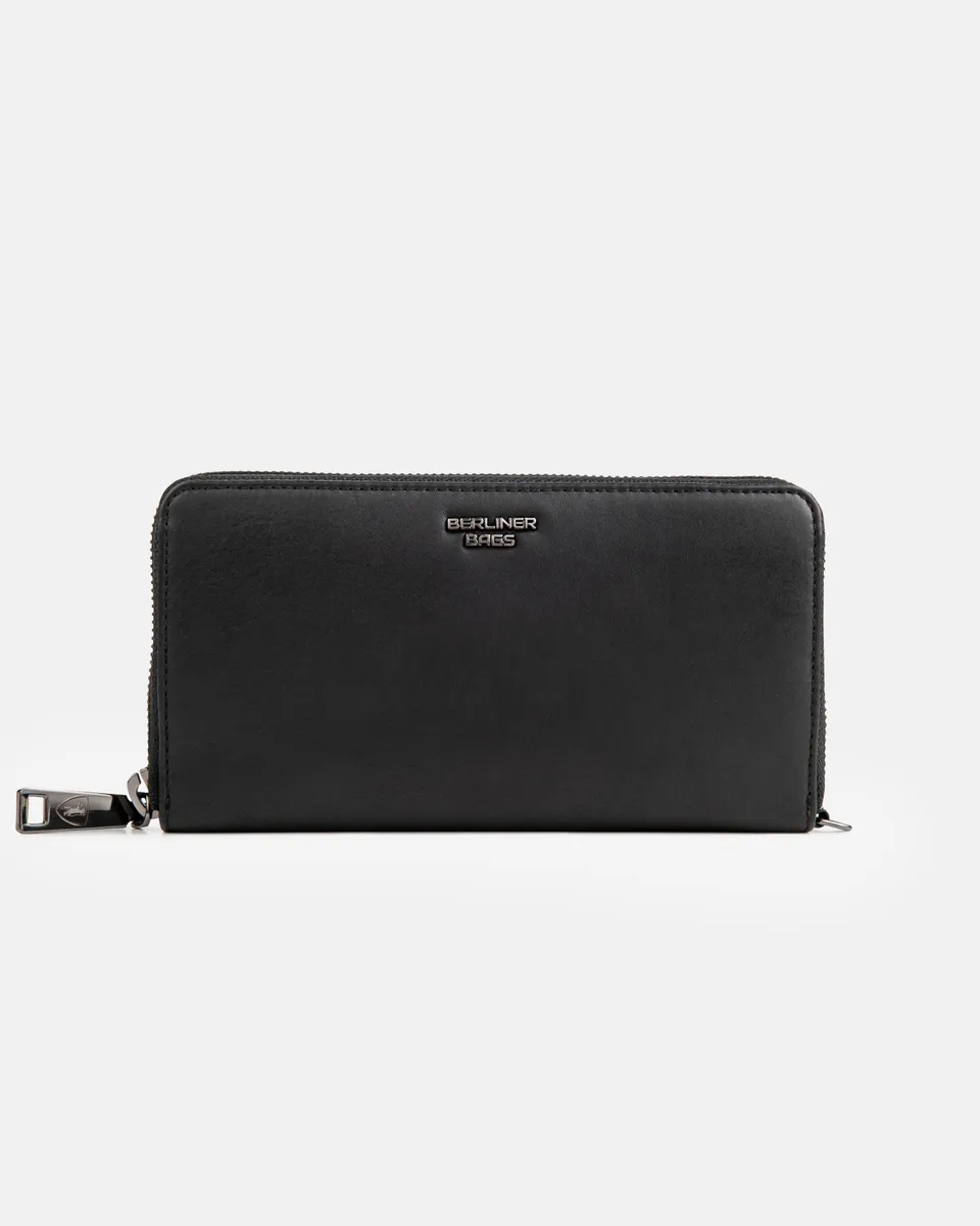 berliner-bags-lyon-portefeuille-femme-noir-cuir-rfid-grand image 1