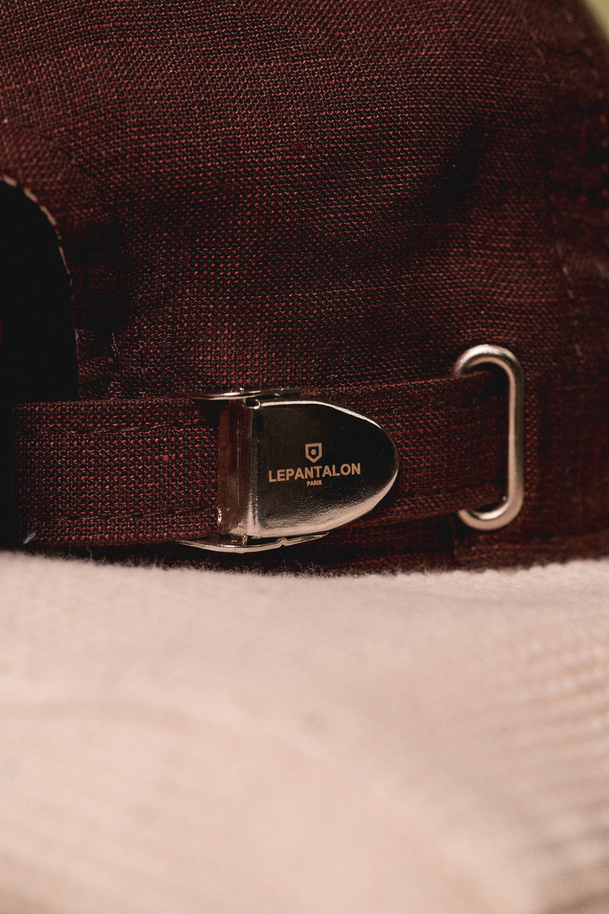 le-pantalon-accessoires-homme-casquette-coton-lin-ebene image 3