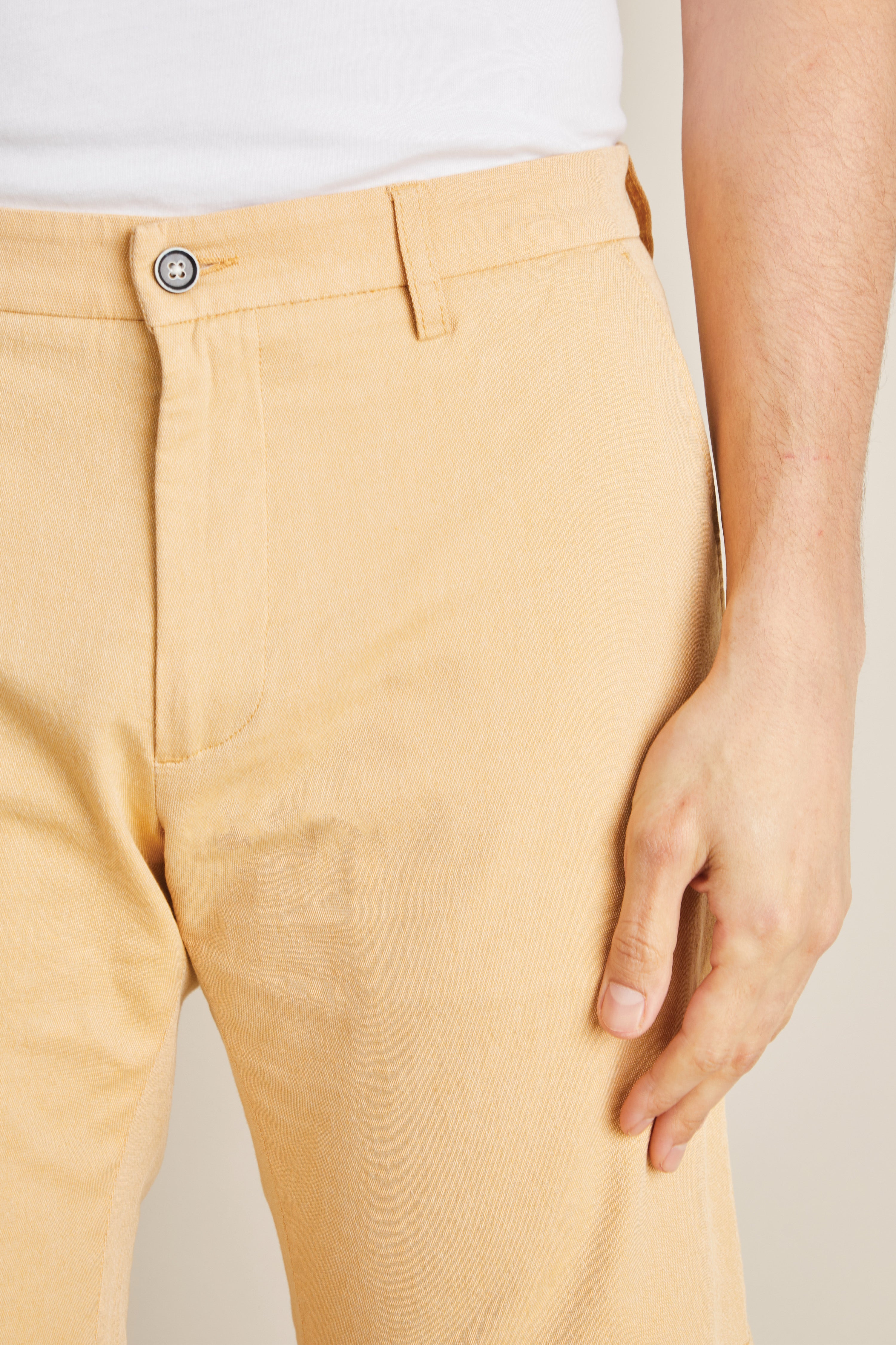 le-pantalon-bermuda-miel-bermuda-homme-coton-stretch image 2