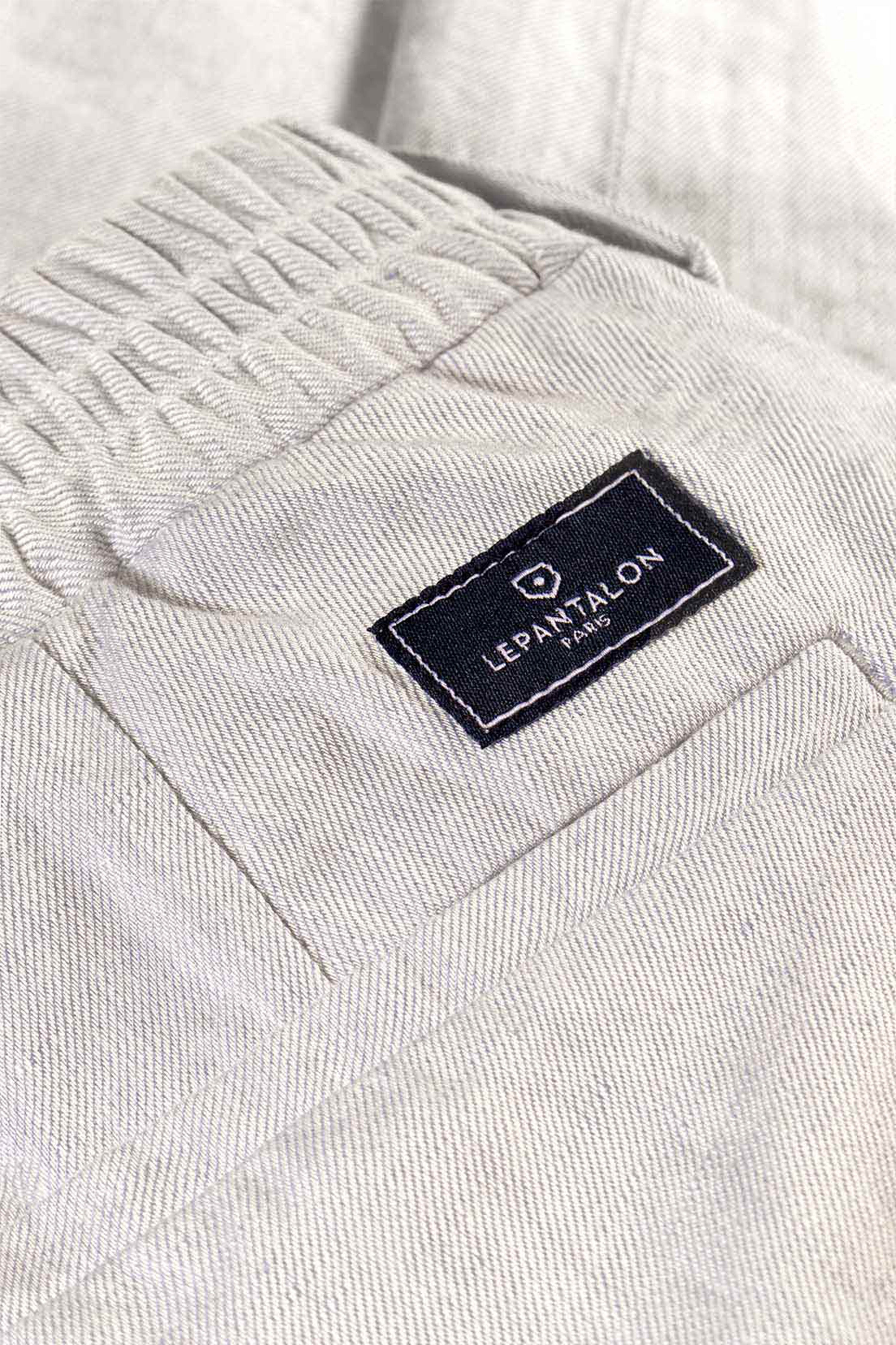 le-pantalon-pinces-l-ger-pantalon-gris-clair-lin image 7