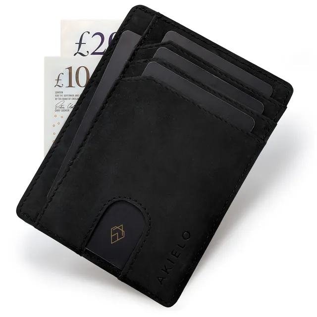 akielo-bravo-black-edition-portefeuille-cuir-homme-noir image 1