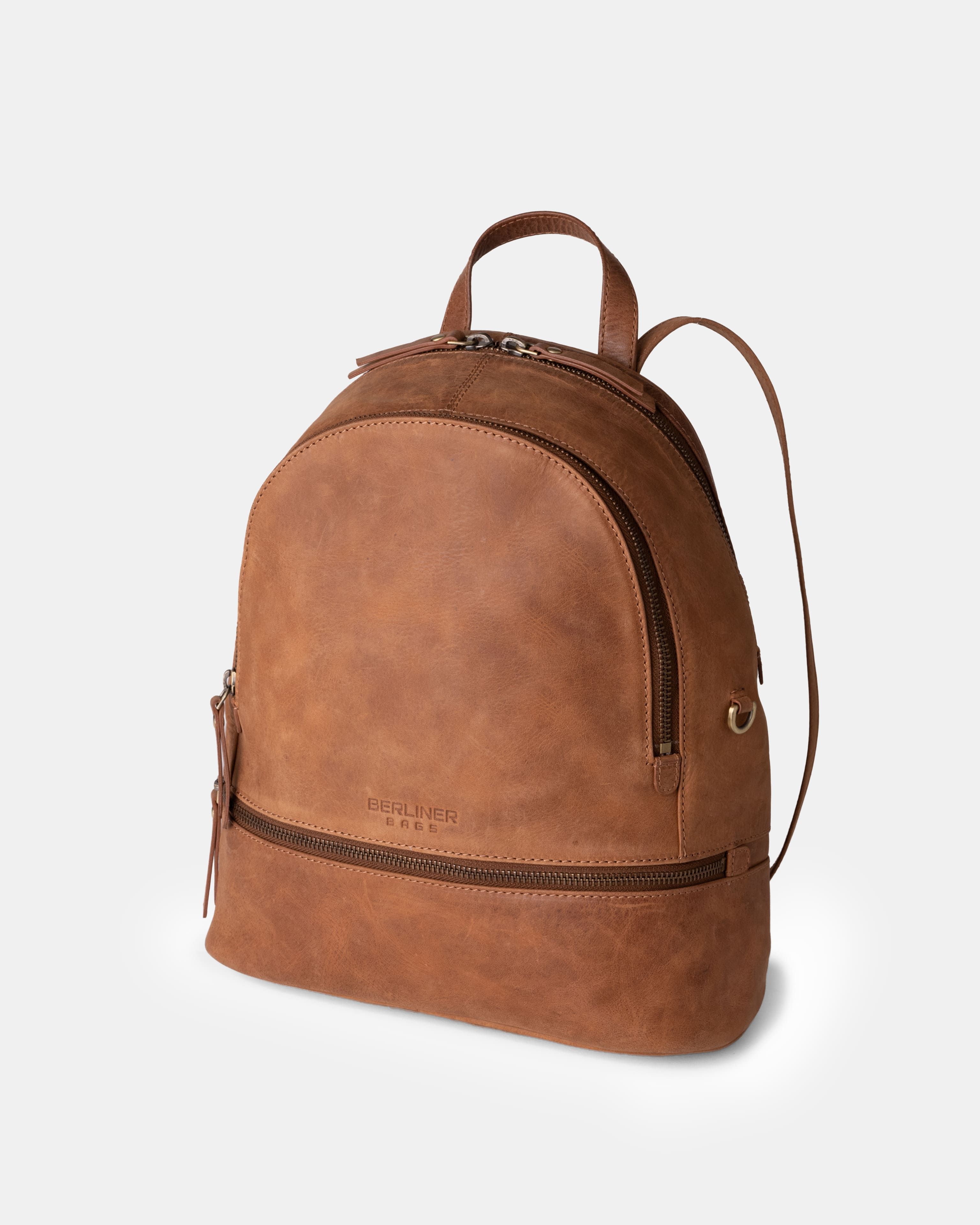 berliner-florence-sac-dos-cuir-camel image 3