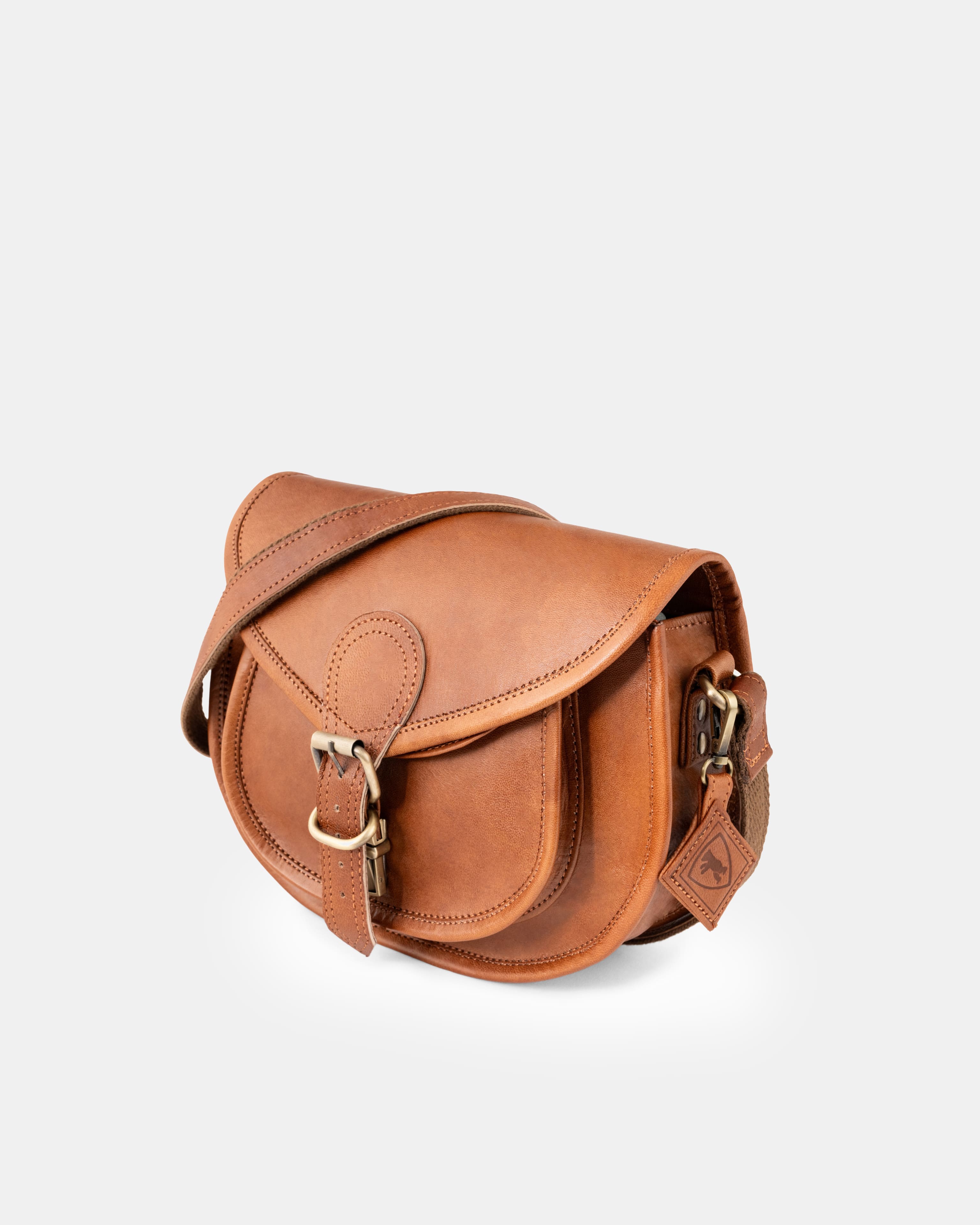 berliner-dakota-sac-paule-cuir-marron-vintage image 3