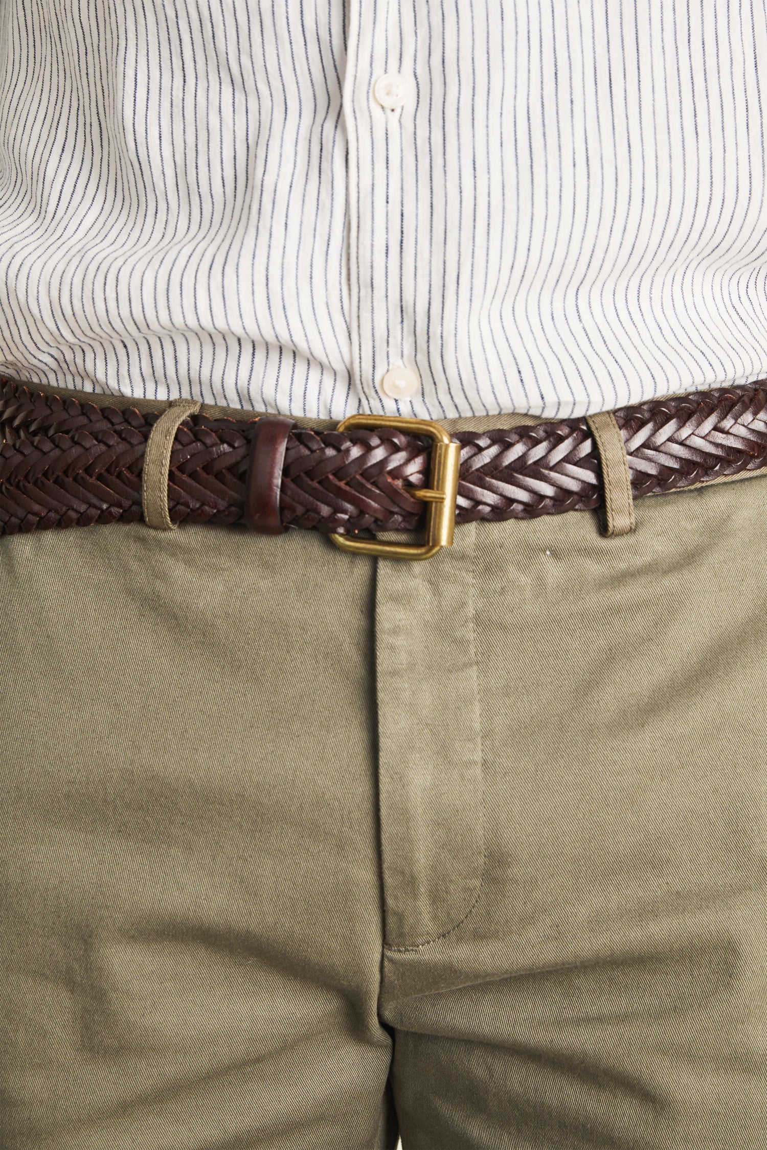 le-pantalon-bermudas-homme-bermuda-kaki-coton-semi-slim image 3