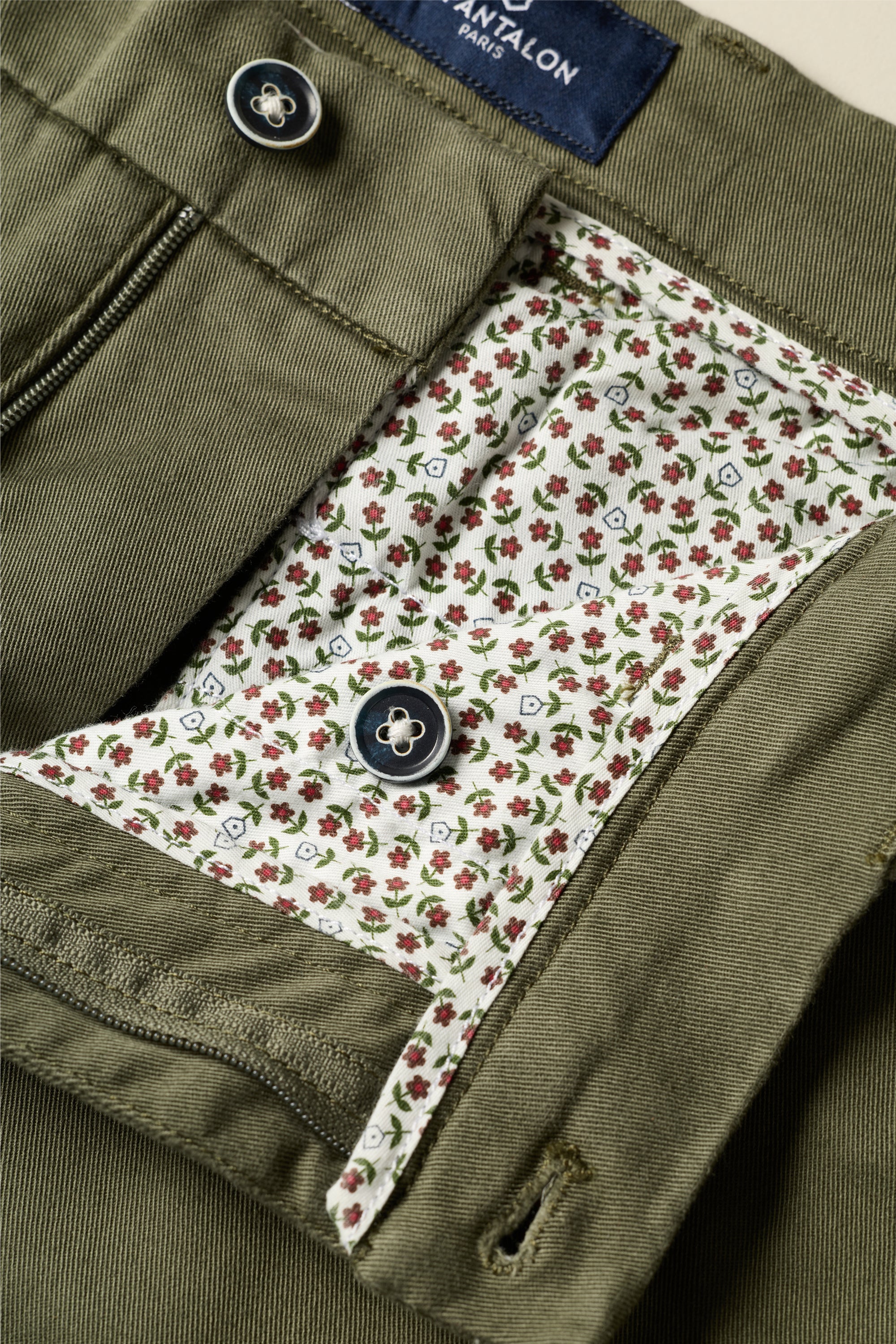 le-pantalon-chinos-homme-chino-easy-semi-slim-kaki-coton image 6