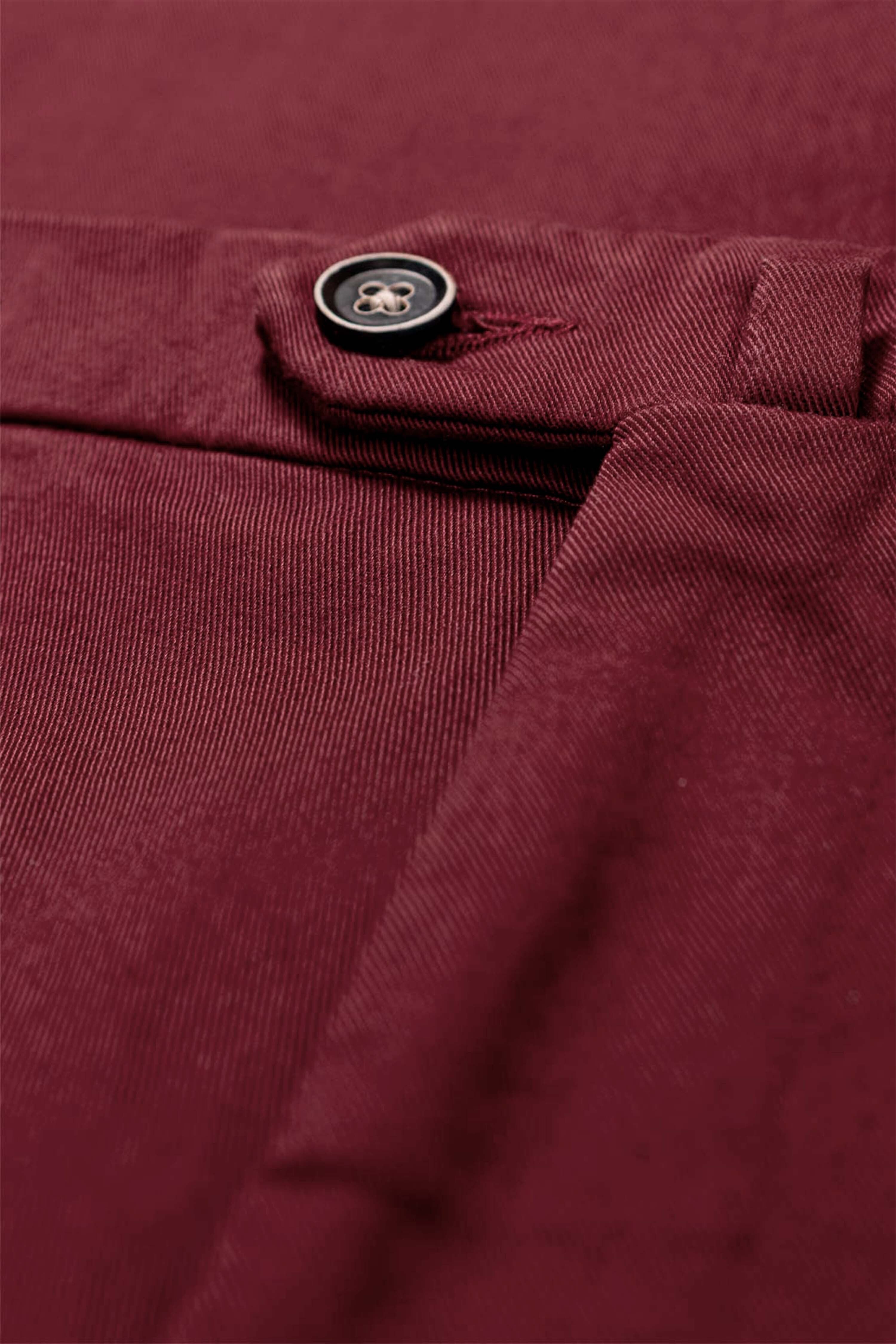 le-pantalon-chinos-homme-chino-bordeaux-fonc-coton-stretch image 2