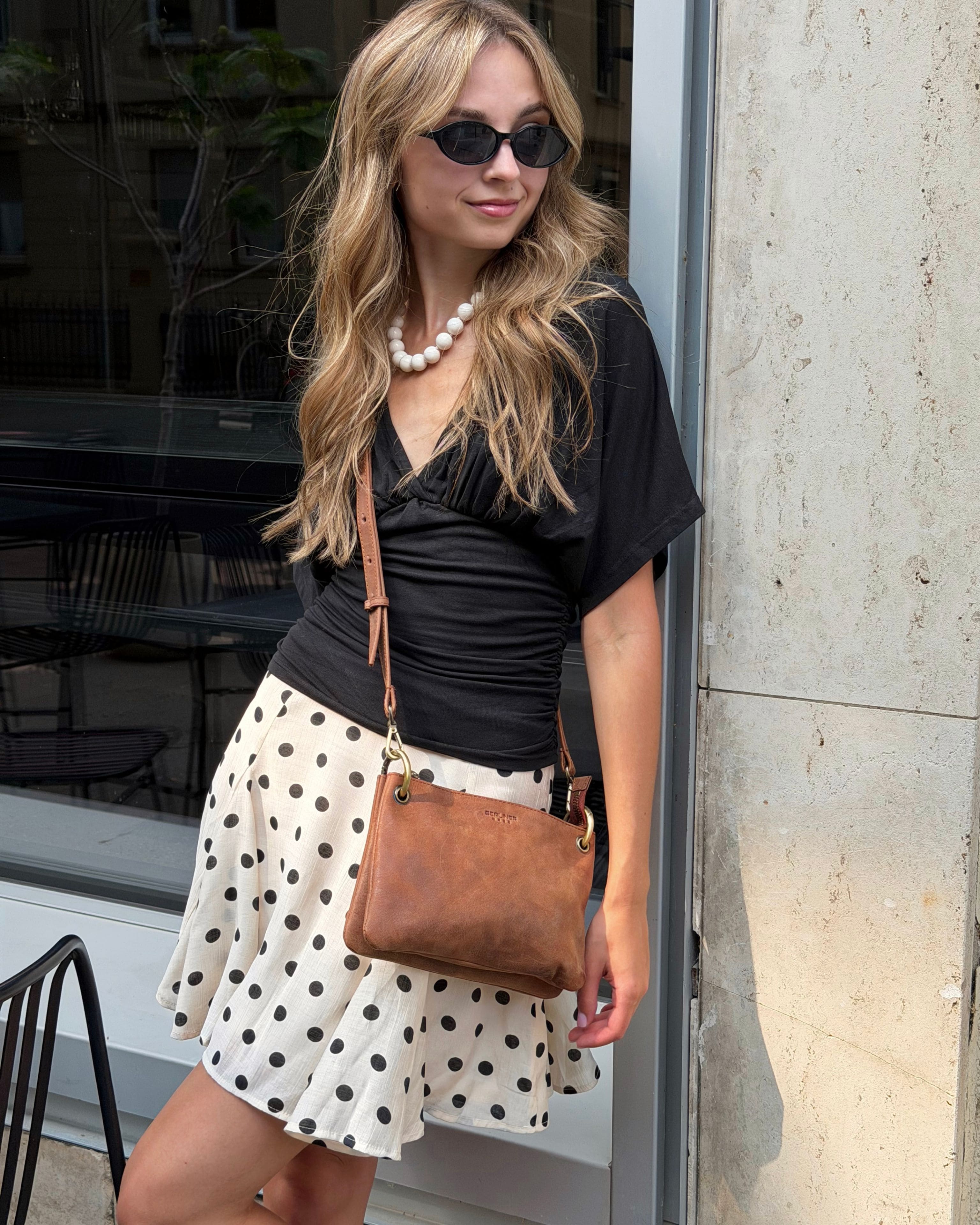 berliner-bags-nice-sac-cuir-camel-soir-e-clutch image 2