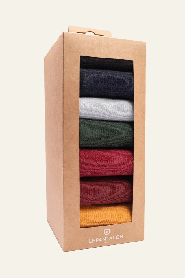 le-pantalon-accessoires-homme-semainier-sunrise-7-chaussettes image 1