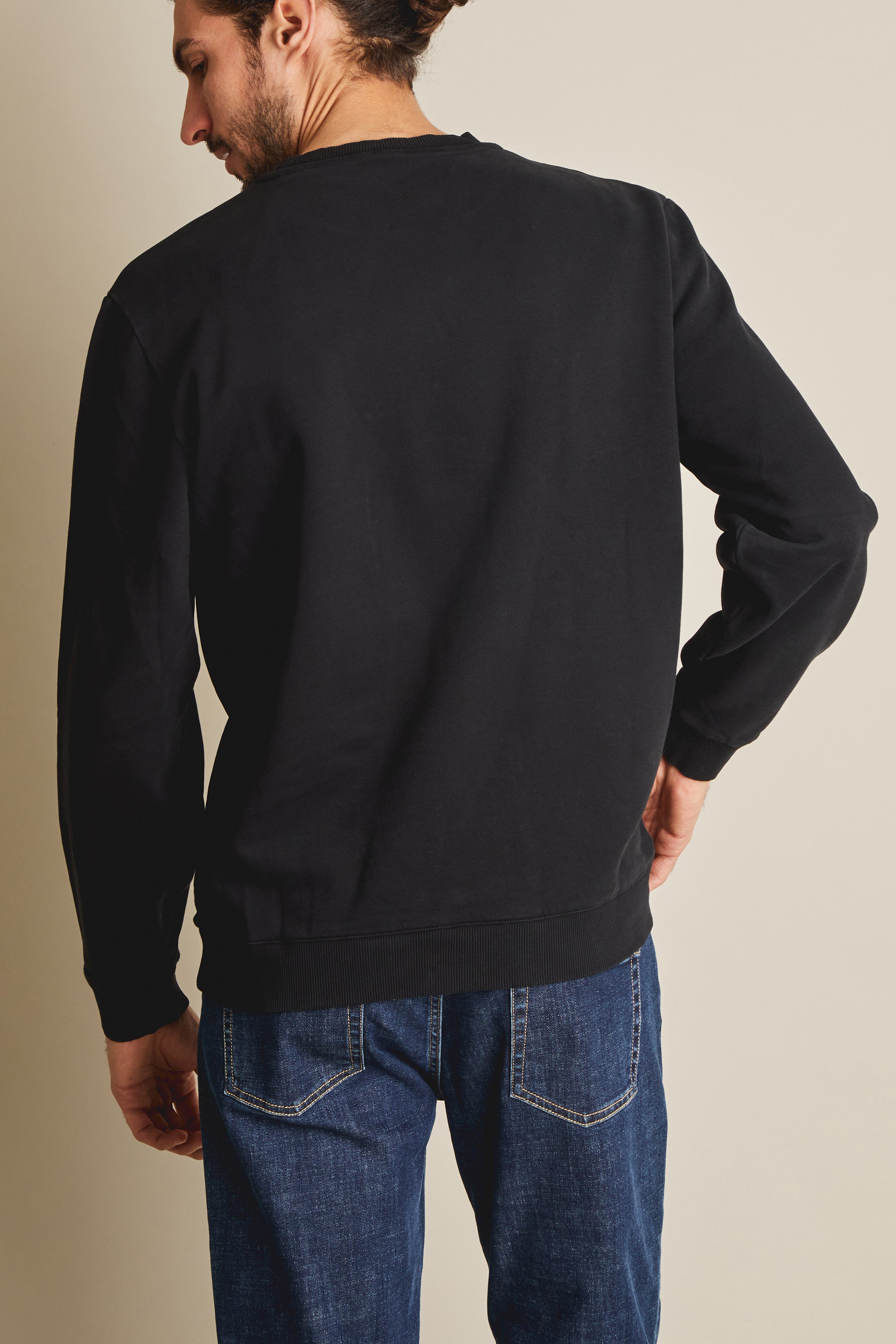 le-pantalon-sweats-homme-sweat-noir-coton-bio-pais image 6