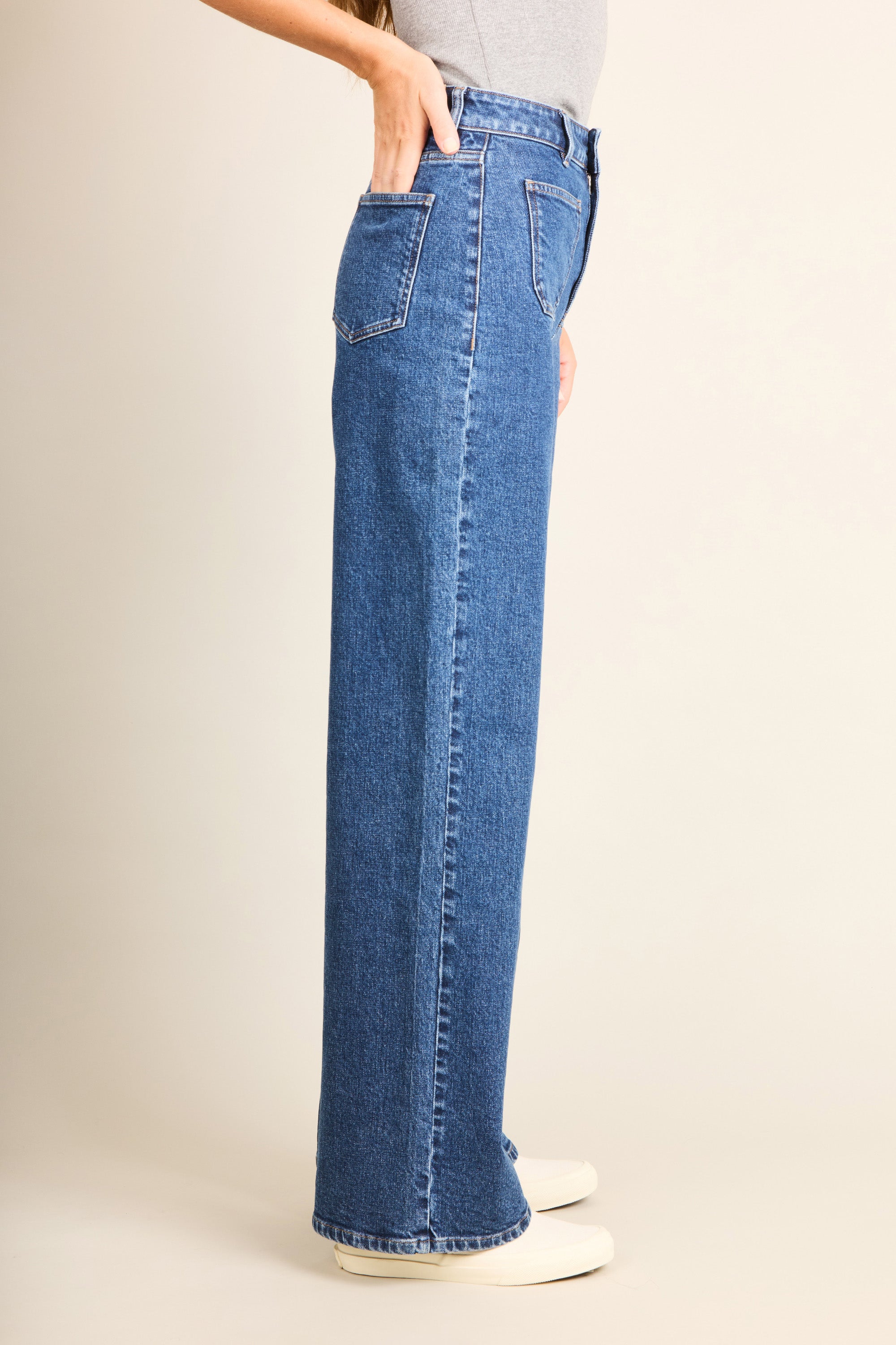le-pantalon-jean-wideleg-poches-plaqu-es-bleu-stone-femme image 4