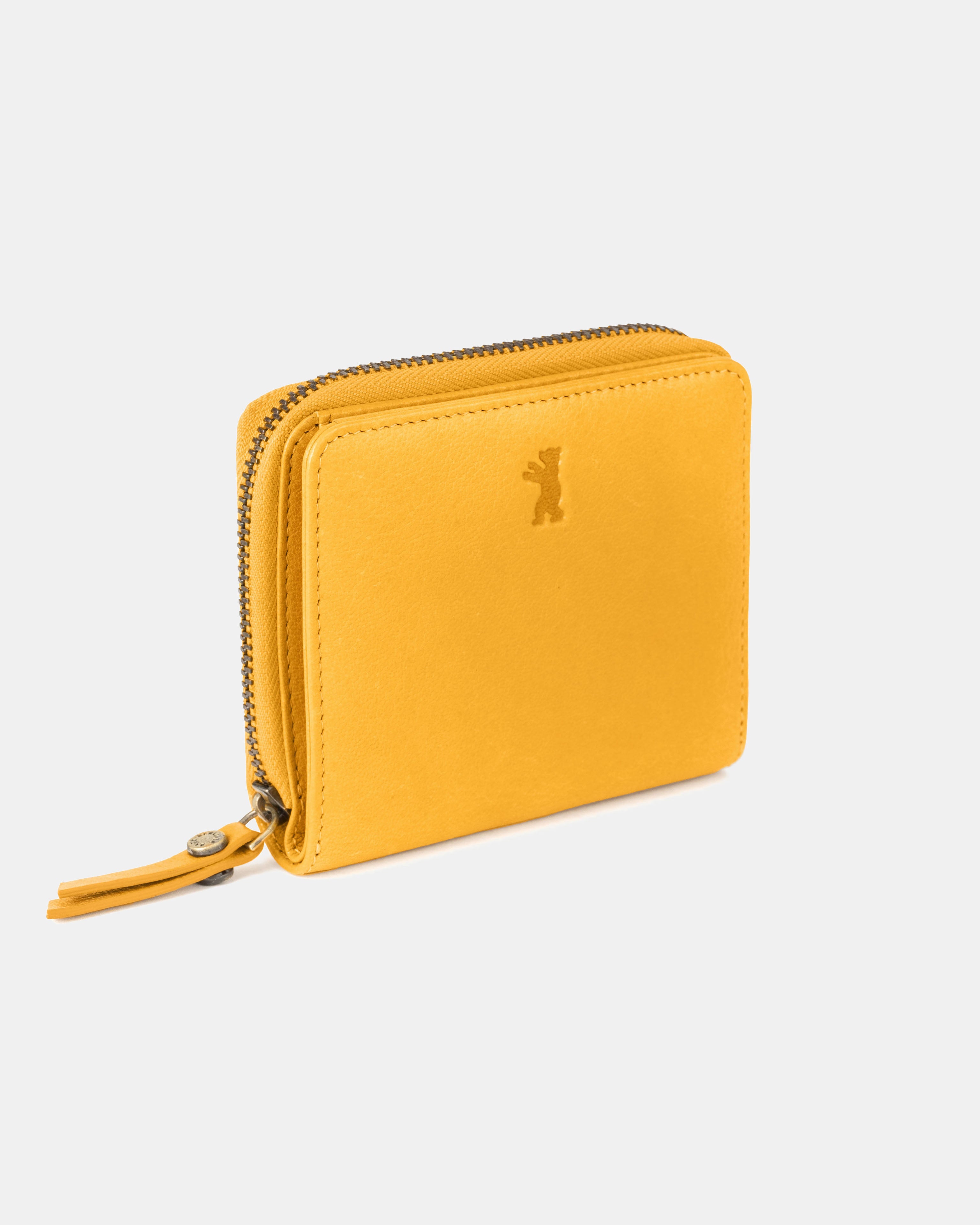 berliner-bags-sara-portefeuille-cuir-compact-jaune-rfid-slim image 3