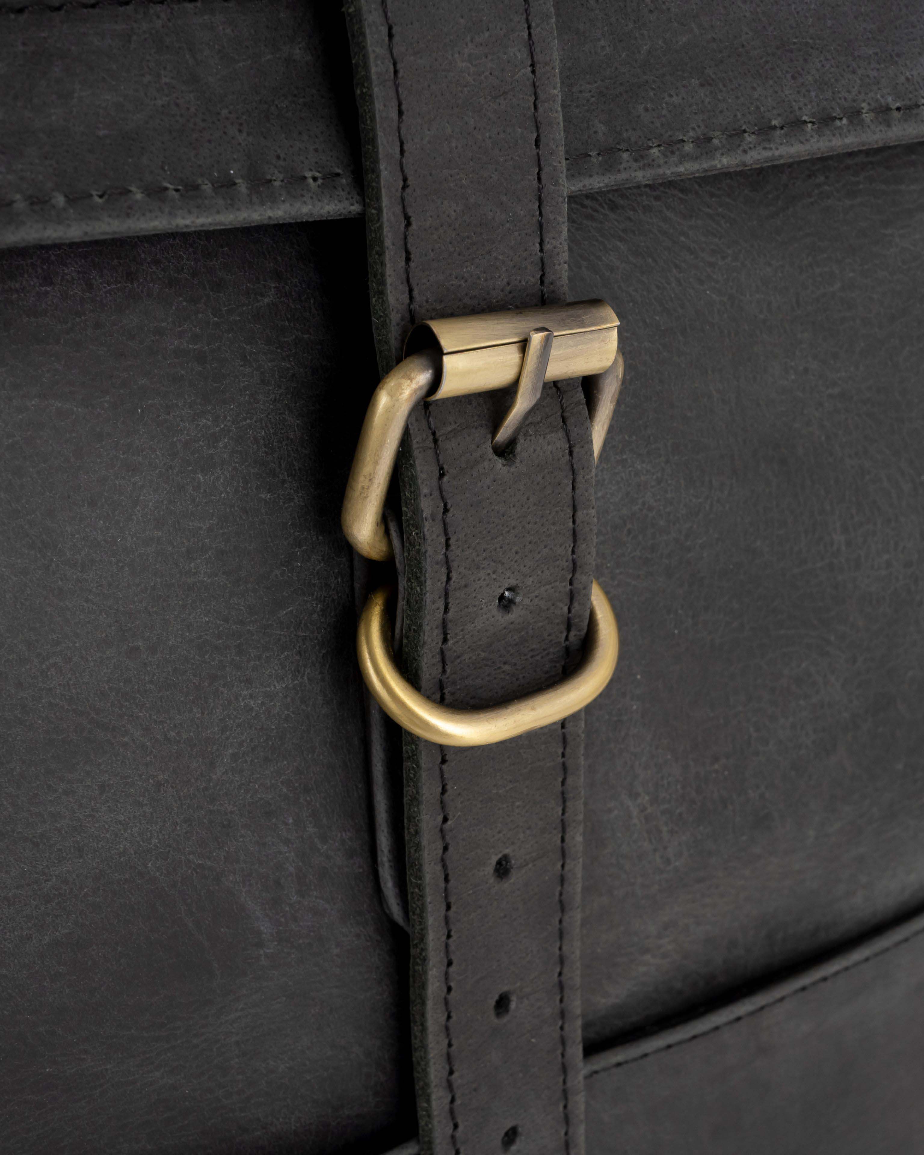 berliner-bags-paris-sac-dos-cuir-gris-fonc-rolltop image 7