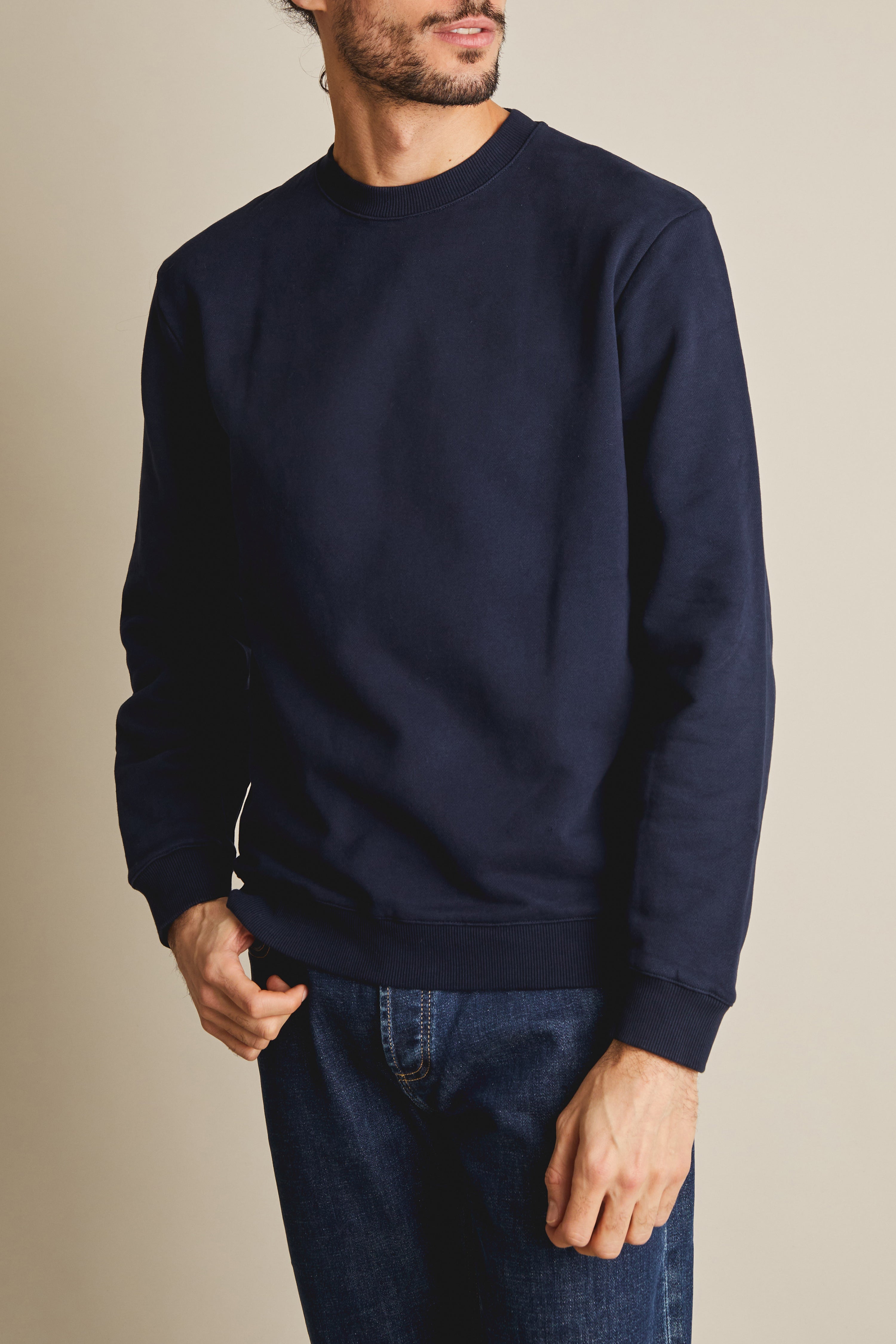 le-pantalon-sweat-bleu-marine-homme-coton-bio-320-g image 5