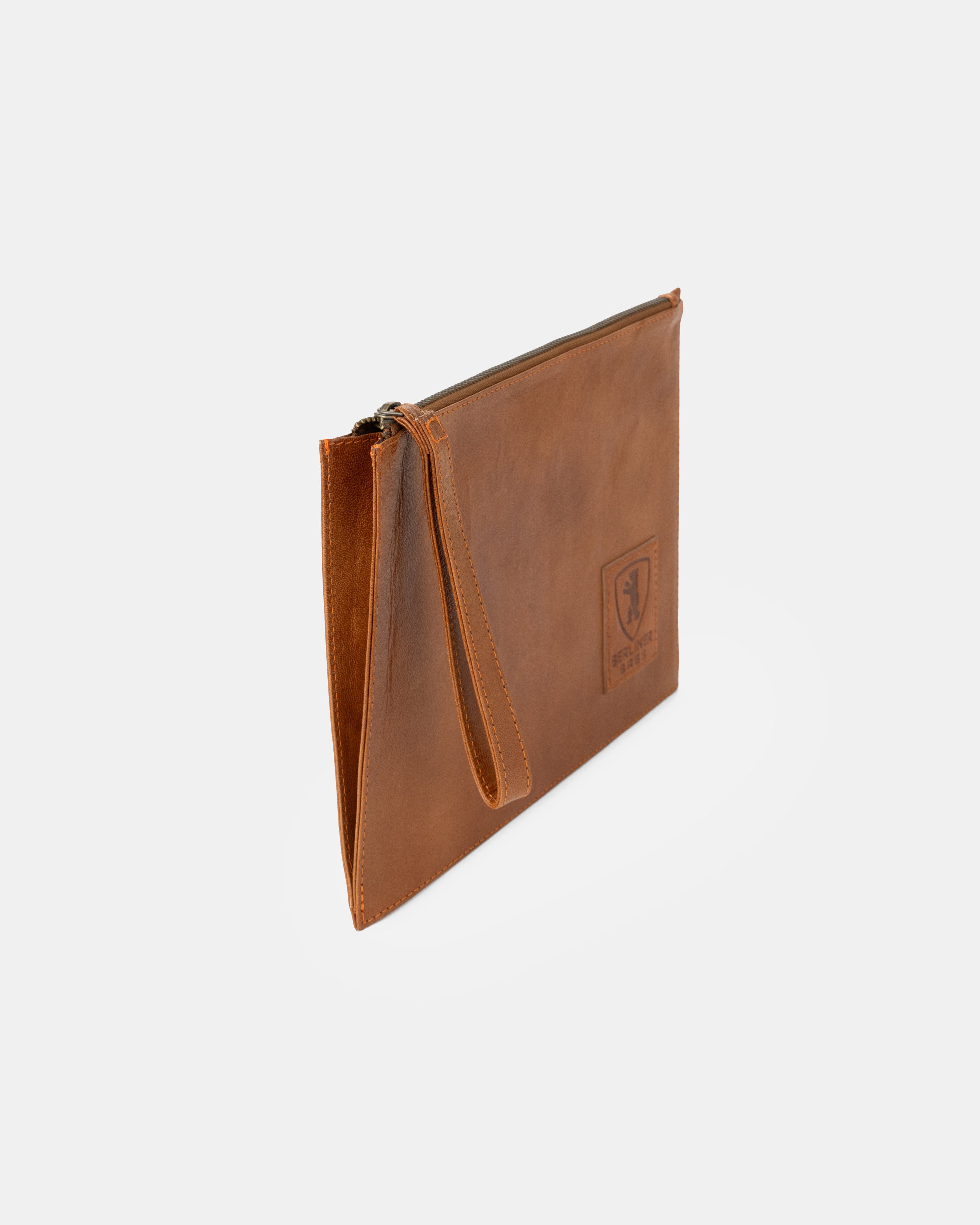 berliner-bags-dirk-pochette-documents-marron-vintage-cuir image 5
