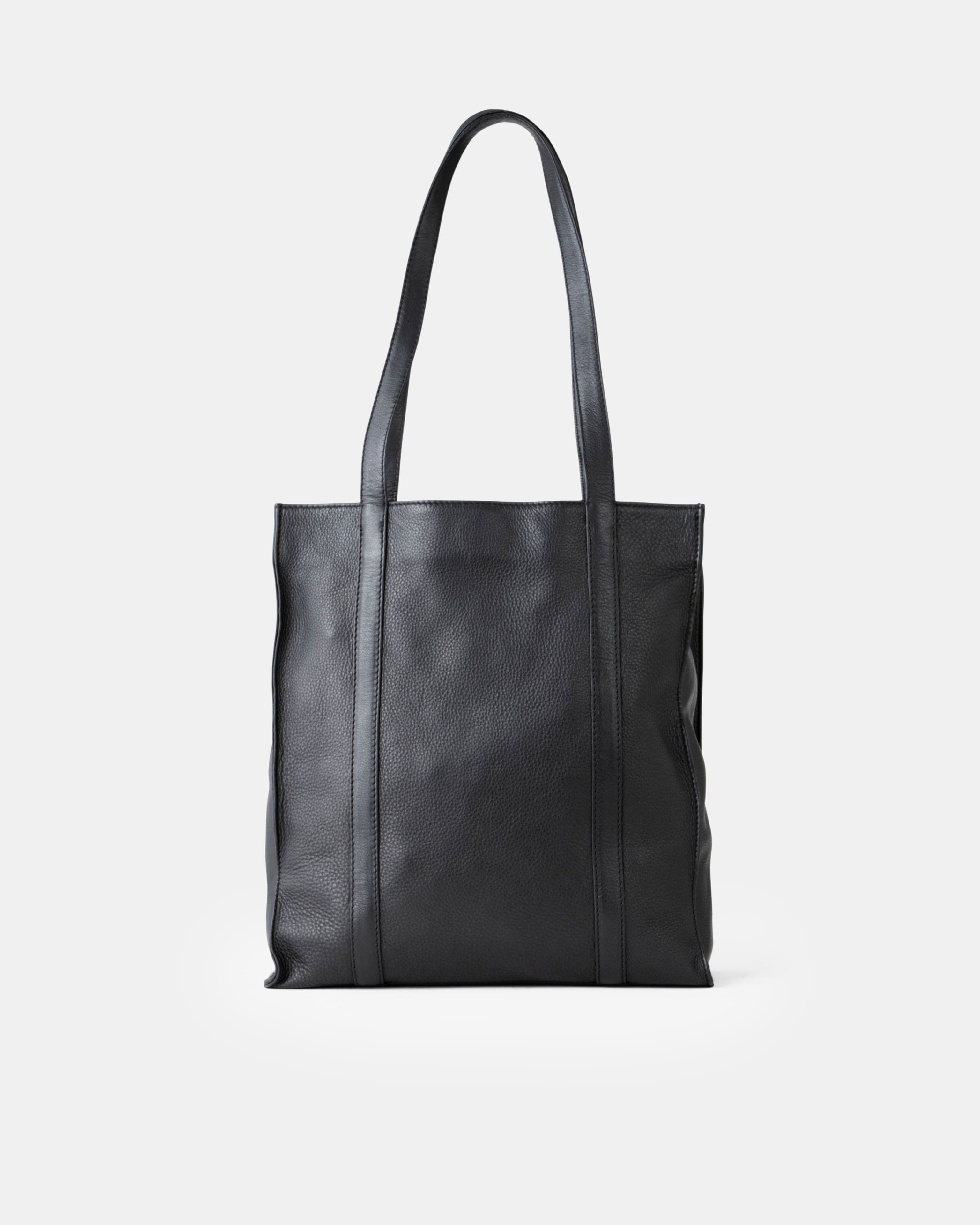 berliner-bags-kira-sac-shopper-cuir-noir image 3