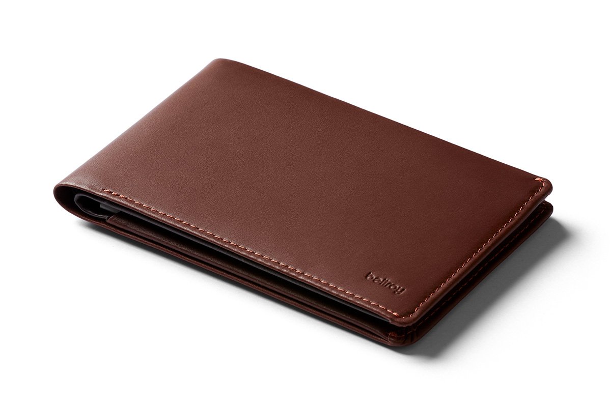 bellroy-travel-wallet-portefeuille-voyage-cocoa-cuir-rfid image 1