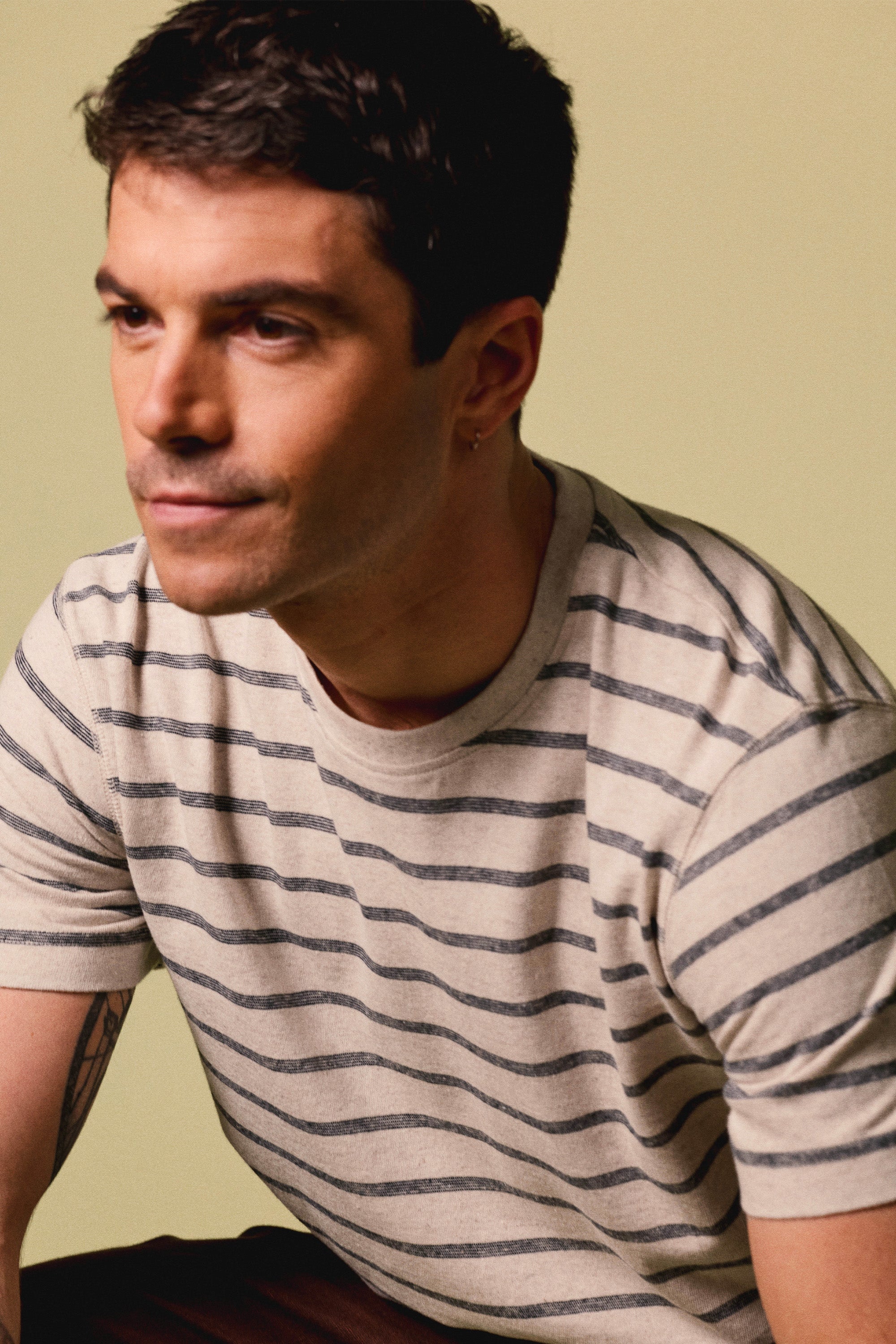 le-pantalon-t-shirts-homme-tee-shirt-marini-re-coton-lin-marine image 4
