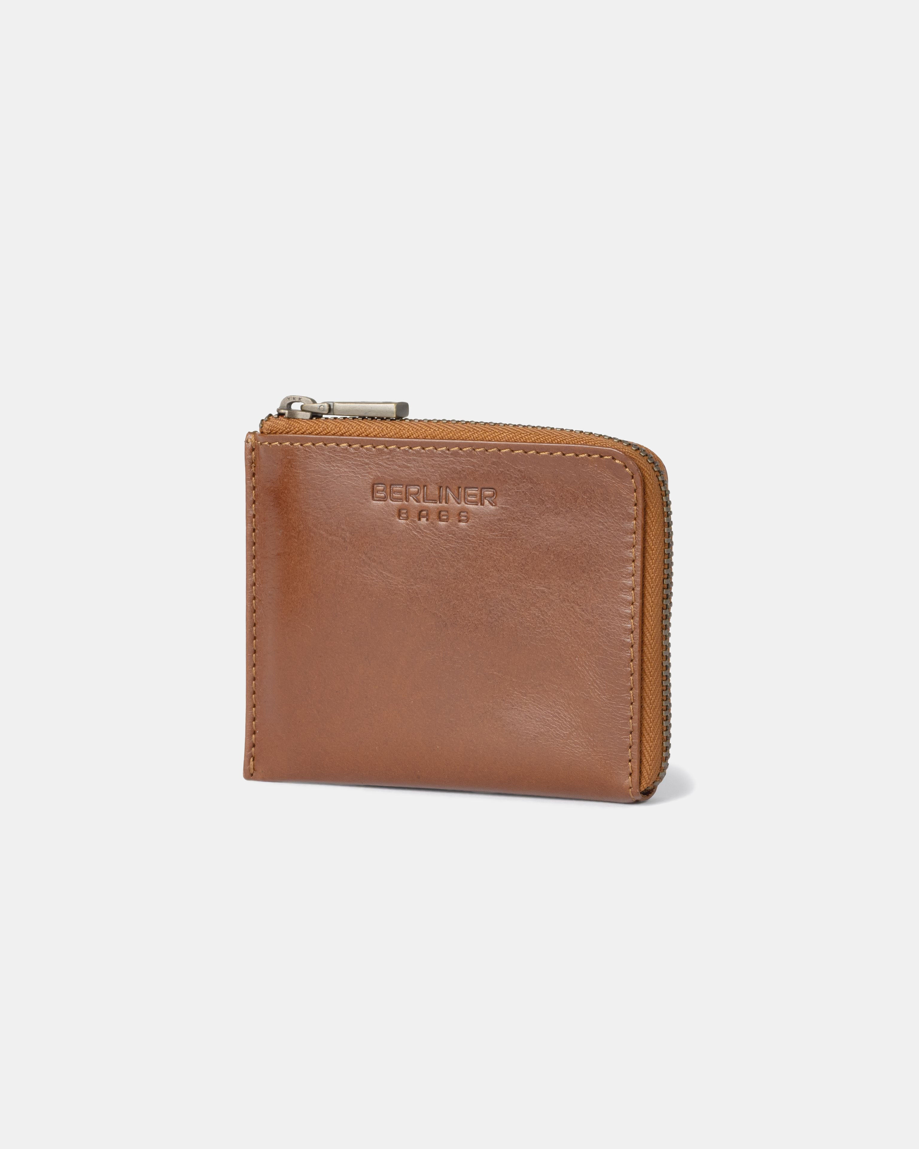 berliner-bags-mark-portefeuille-zip-cuir-cognac-mini image 3