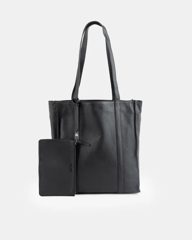 berliner-bags-kira-sac-shopper-cuir-noir image 1