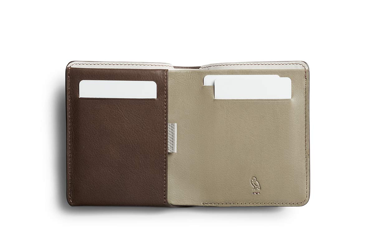 bellroy-note-sleeve-portefeuille-cuir-slim-darkwood-monnaie image 2