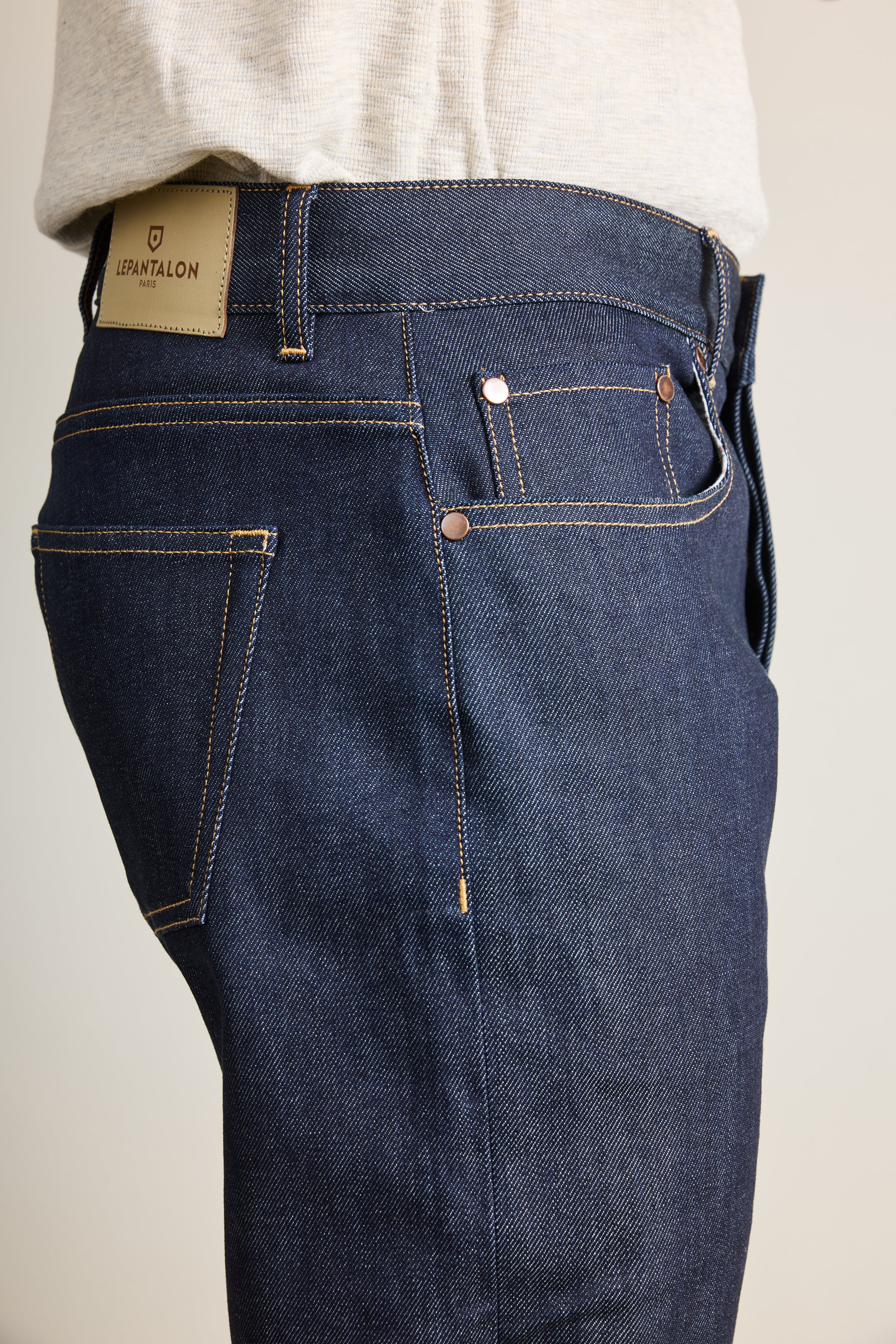 le-pantalon-jean-selvedge-bleu-jean-homme-coton-bio-14-oz image 8