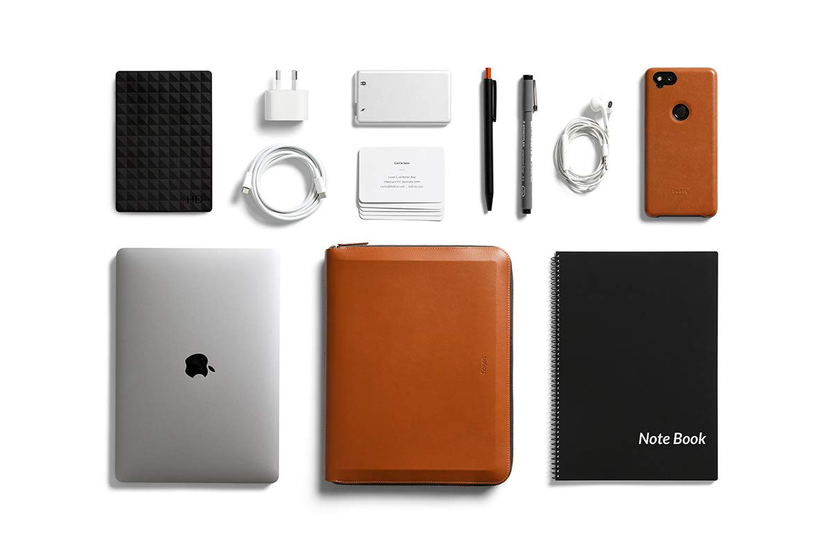 bellroy-tech-folio-portfolio-cuir-caramel-housse-laptop-13 image 7