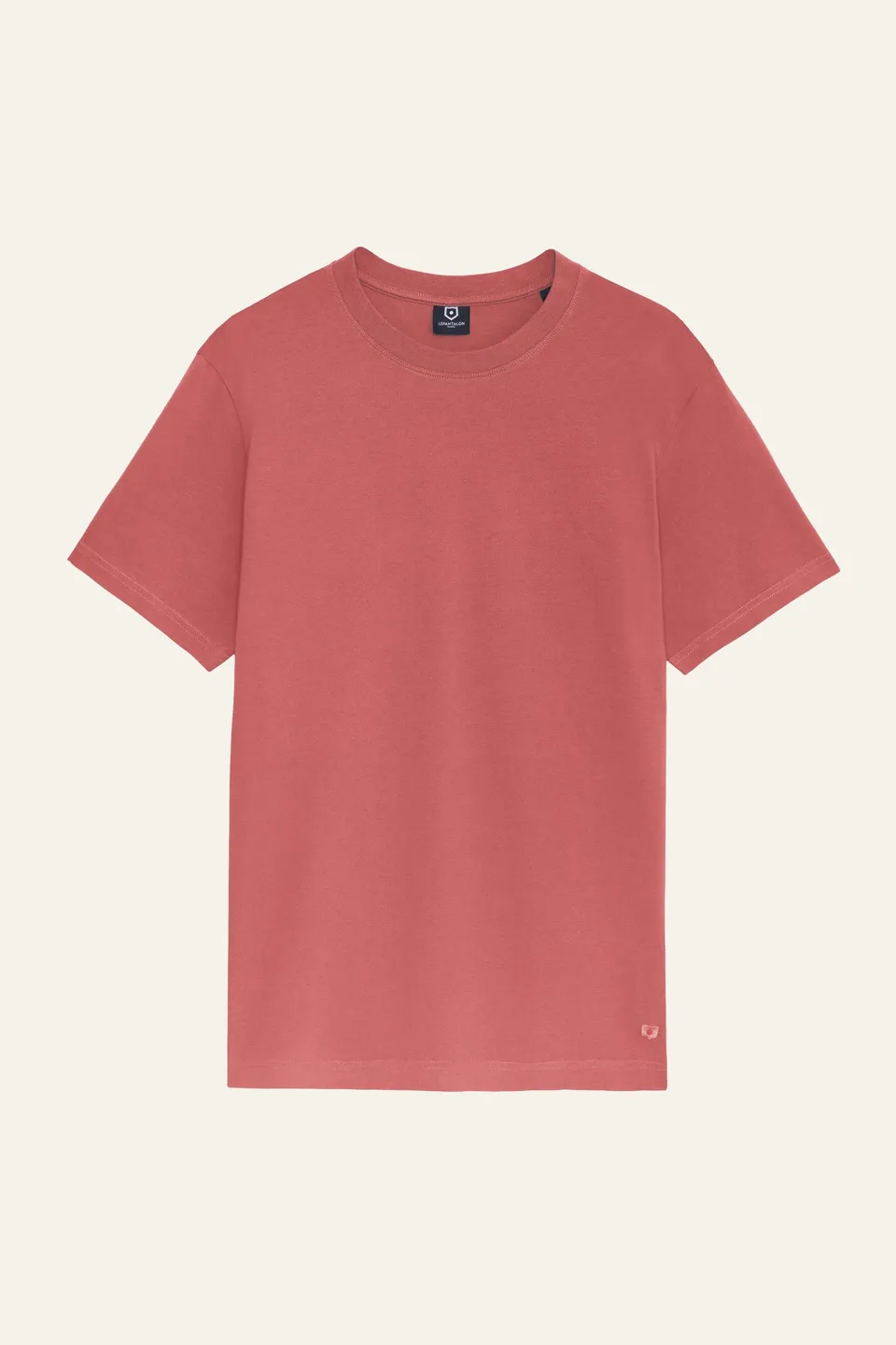 le-pantalon-t-shirts-homme-tee-shirt-saumon-coton-bio image 1