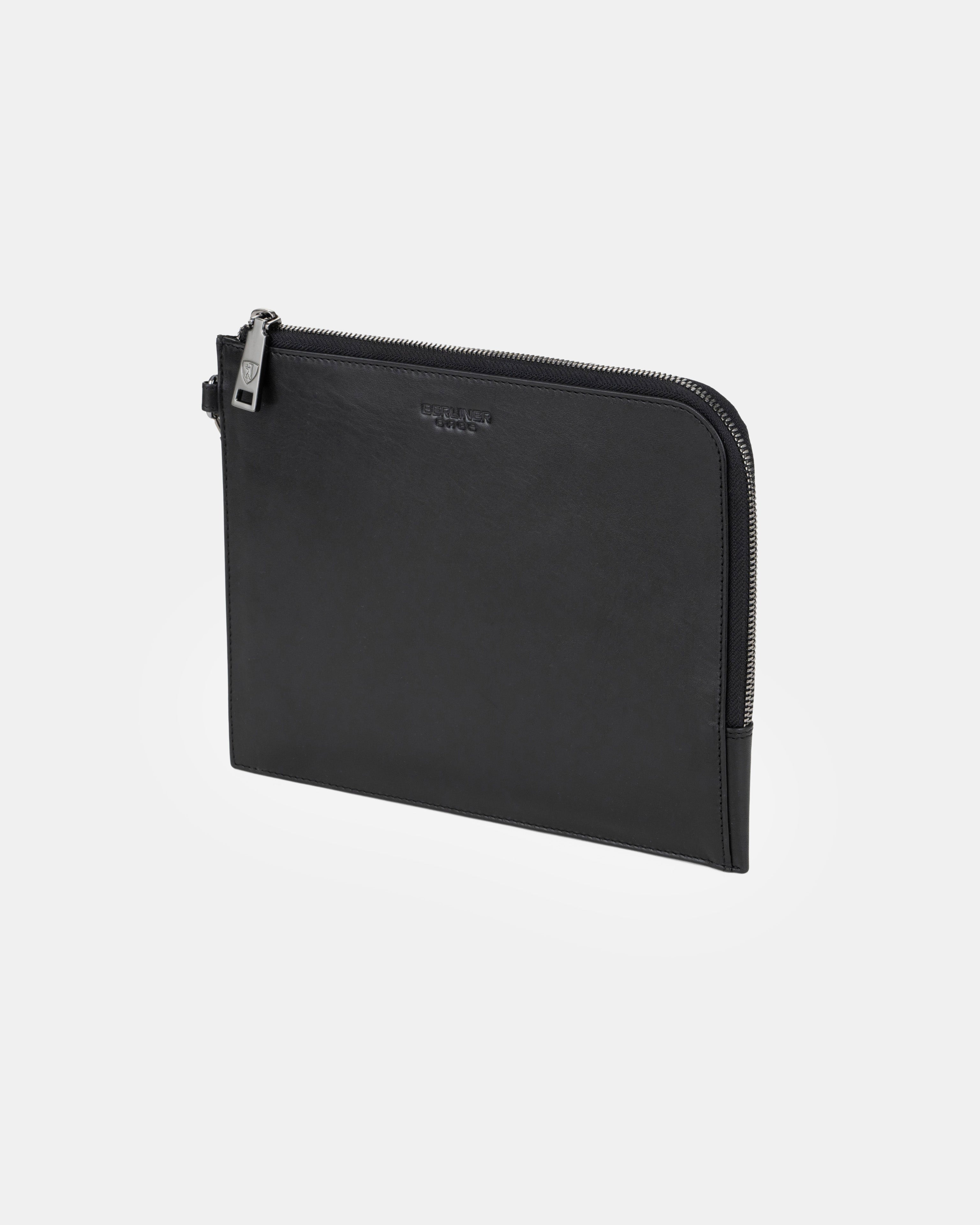 berliner-bags-alex-m-pochette-cuir-noir-taille-m image 5