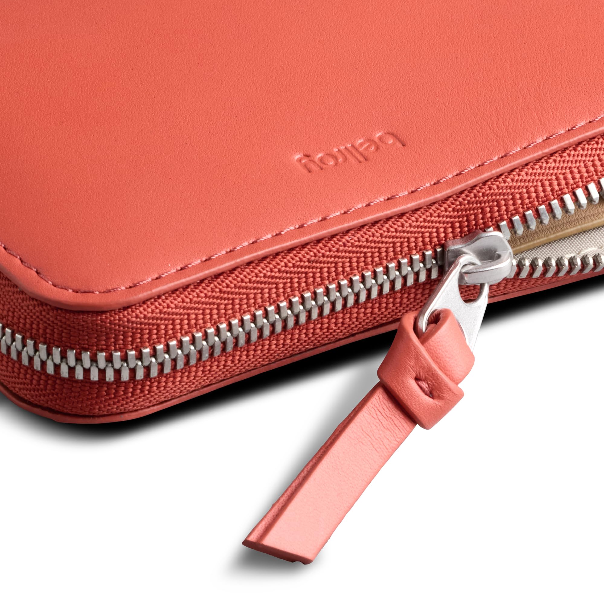 bellroy-l-pocket-portefeuille-zip-bloodorange-cuir-rfid image 5