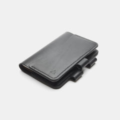 darksails-prot-ge-carnet-cuir-noir-boucle-stylo-passeport image 2