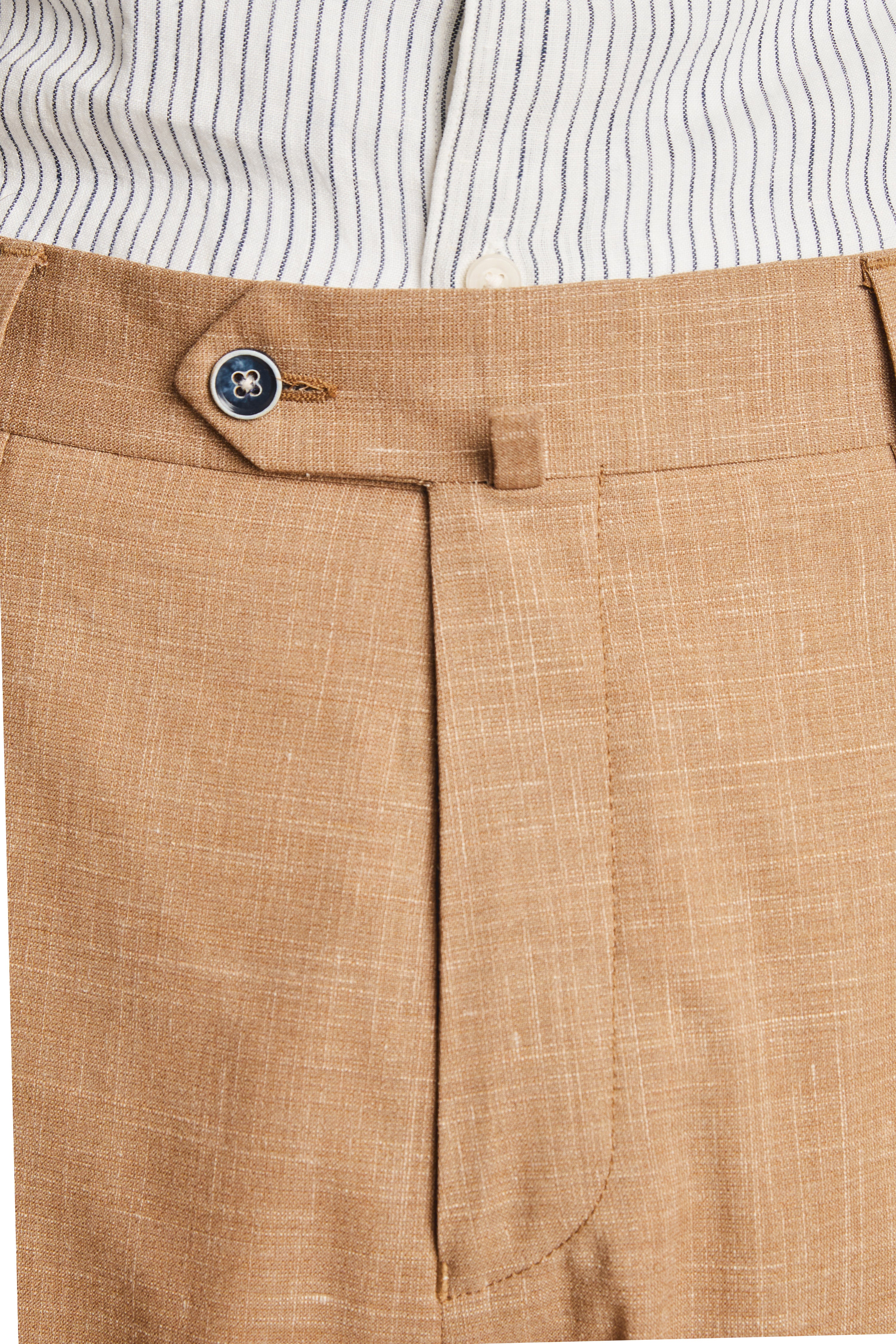le-pantalon-pinces-l-ger-brun-pantalon-lin-laine-soie image 6