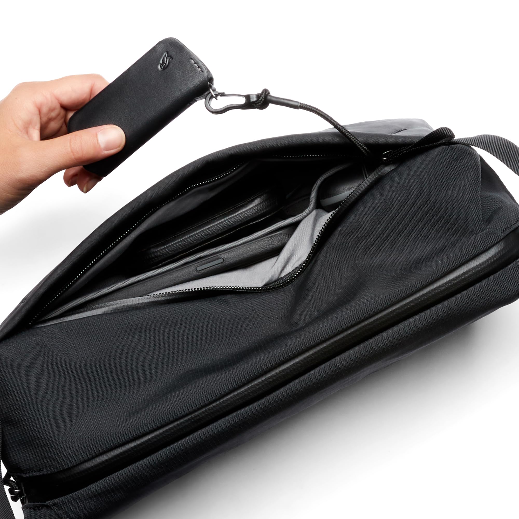 bellroy-venture-sling-9l-sac-bandouli-re-noir-nylon-recycl image 7