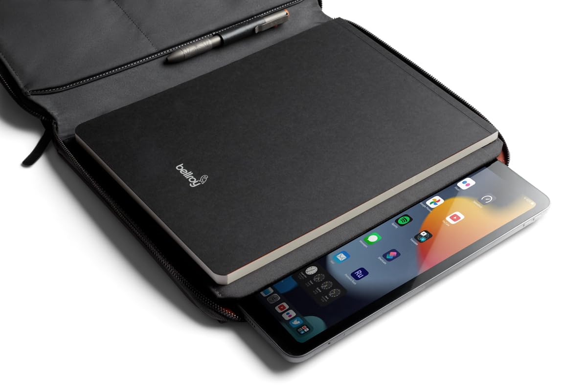 bellroy-tokyo-folio-12-9-housse-ipad-raven-nylon-recycl image 4