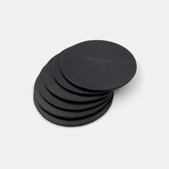 darksails-maison-sous-verres-ronds-cuir-noir-lot-6 image 3