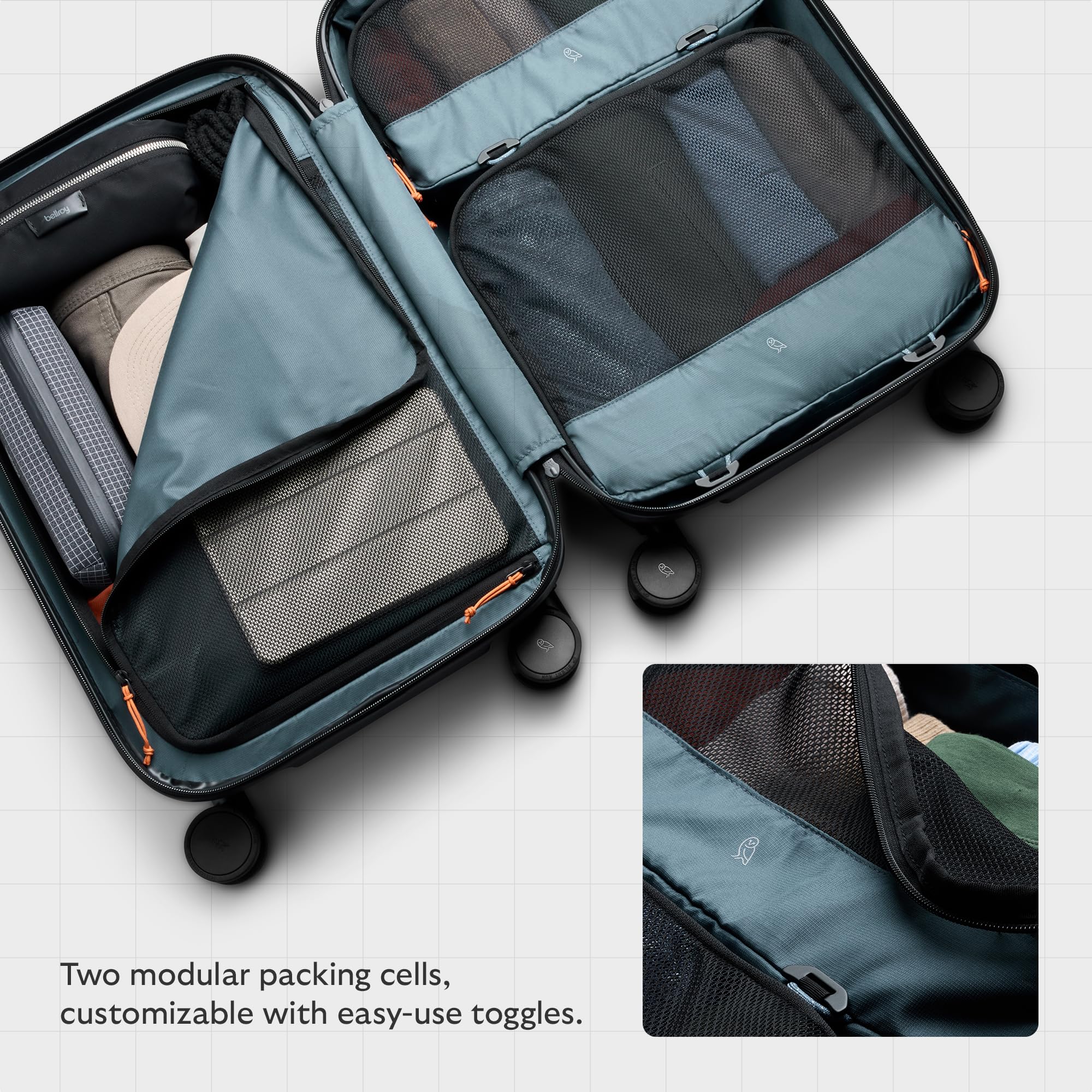 bellroy-transit-carry-on-valise-cabine-41l-everglade-tsa image 4