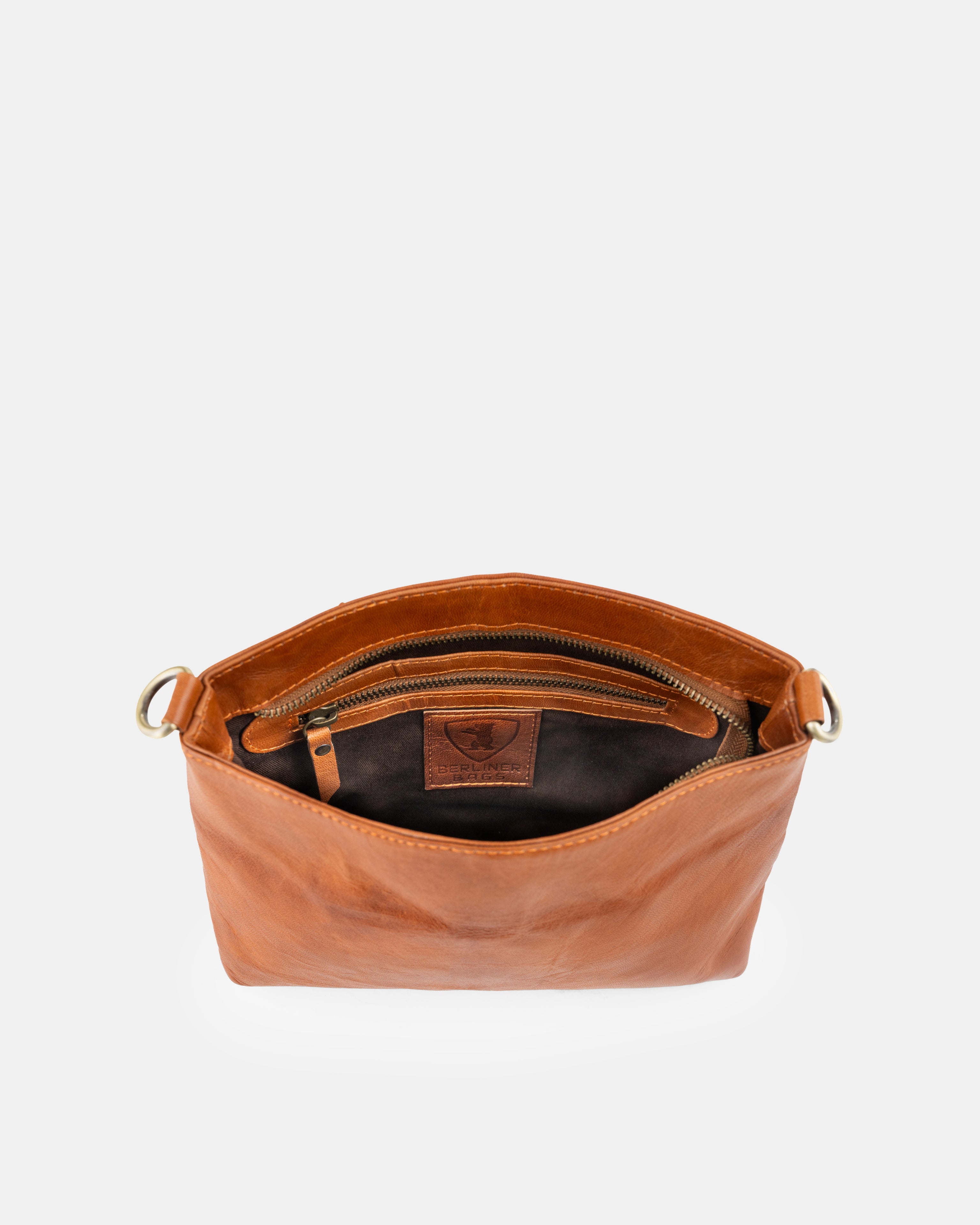 berliner-bags-marbella-m-sac-paule-cuir-marron image 5