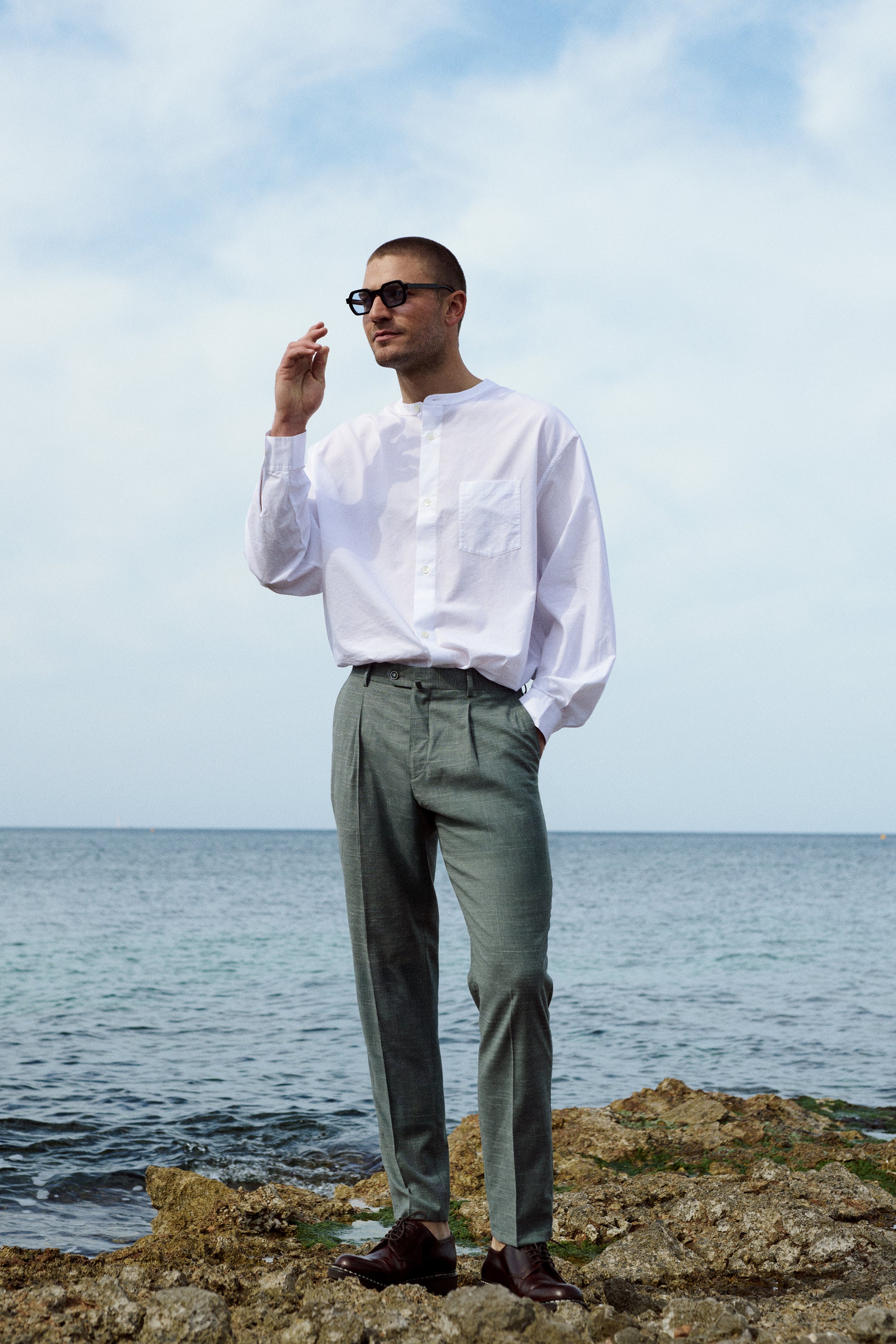 le-pantalon-fm-lpp-10-pantalon-pinces-vert-laine-lin-soie image 6