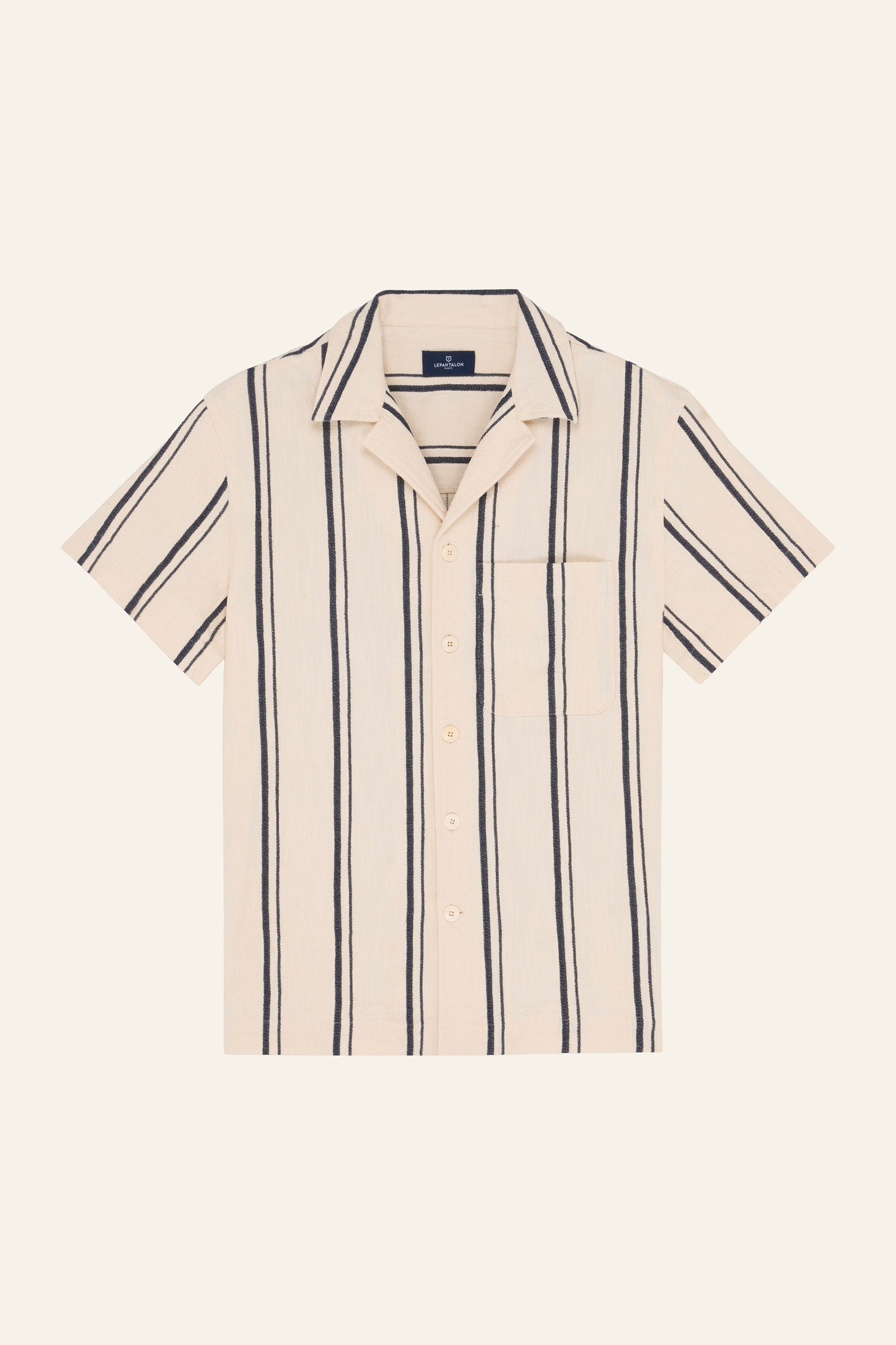 le-pantalon-overshirts-chemise-ray-e-crue-coton-surchemise image 1