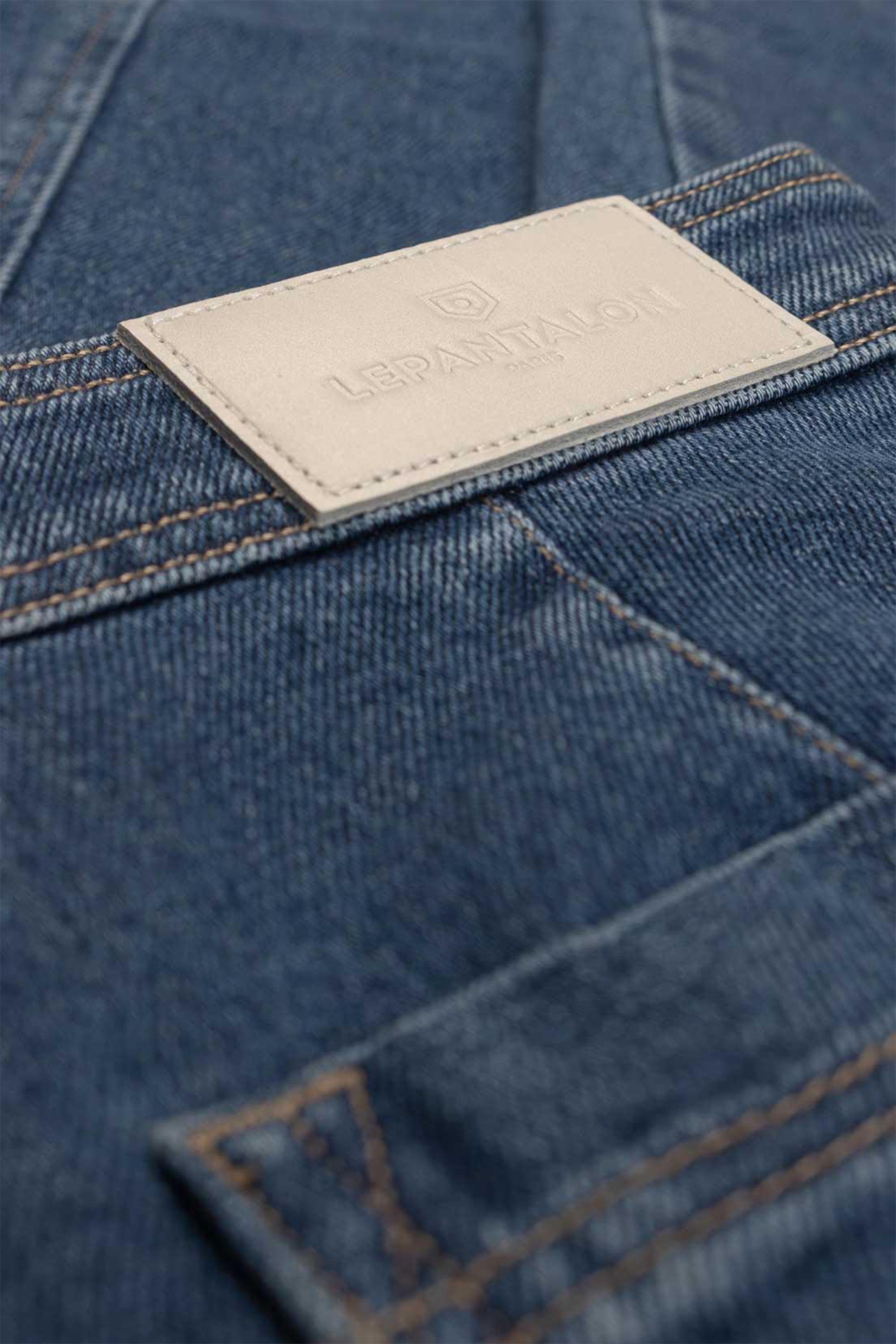 le-pantalon-jean-carotte-jean-homme-bleu-coton-bio image 6