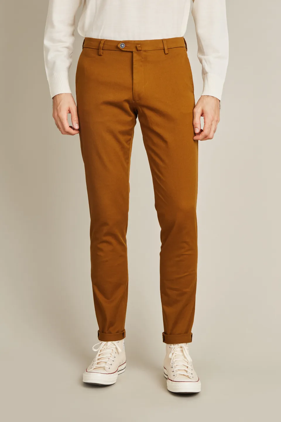 le-pantalon-chinos-homme-fm-lpc-26-pantalon-camel image 1