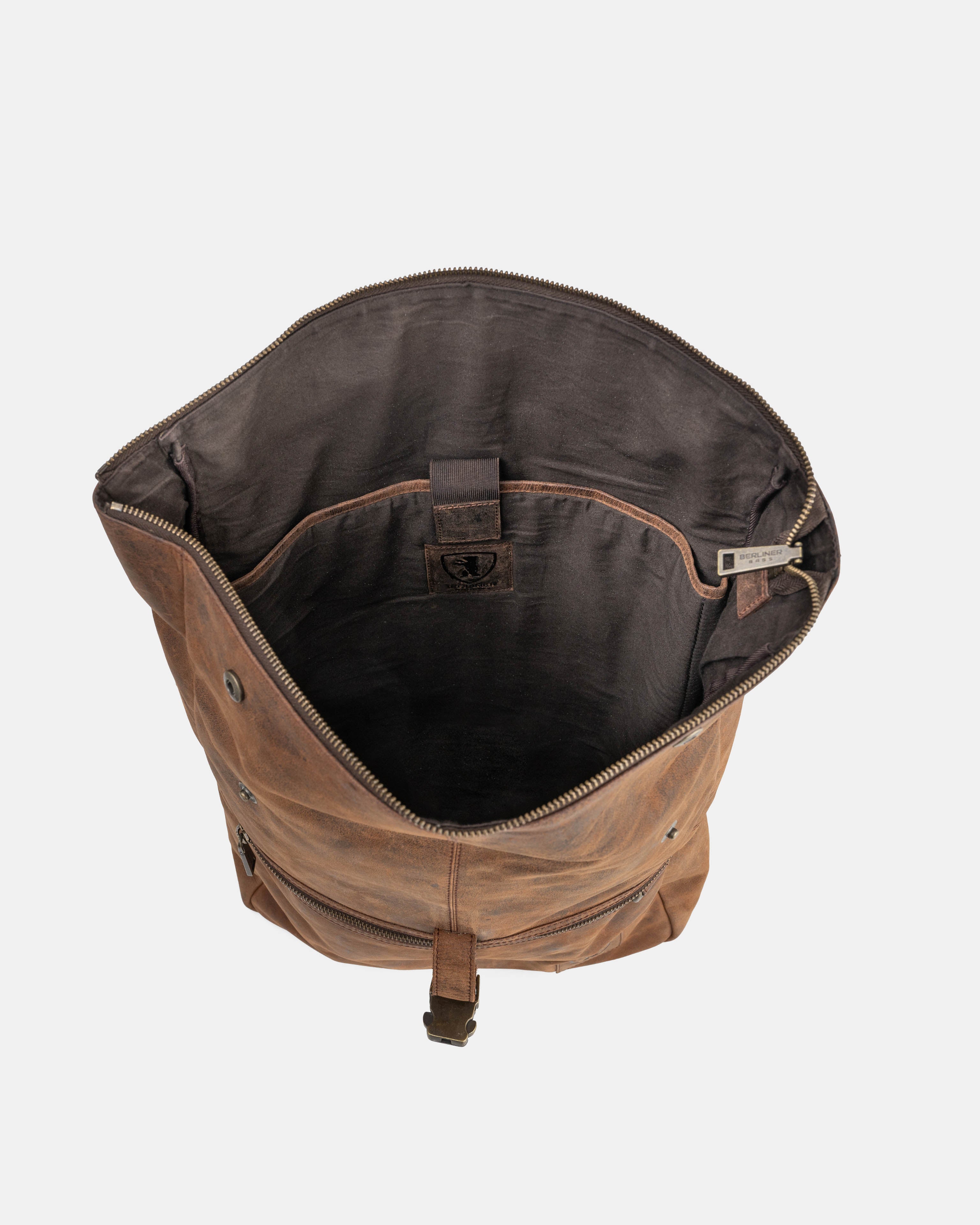 berliner-bags-utrecht-xl-sac-dos-cuir-earth-vintage image 4