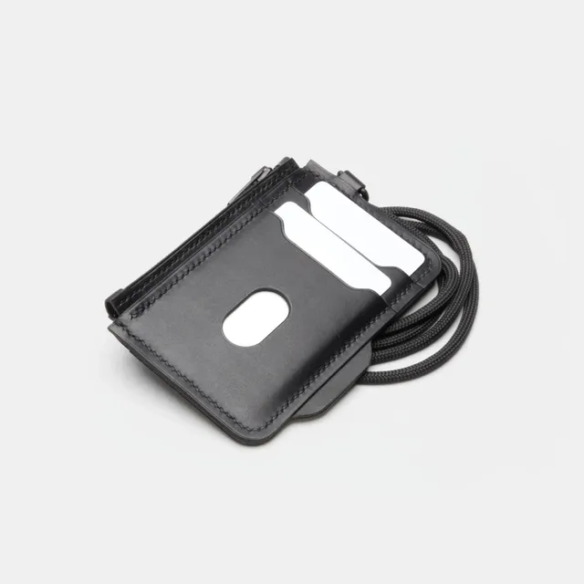 darksails-voyage-porte-cartes-zip-cuir-noir-6-cartes image 1