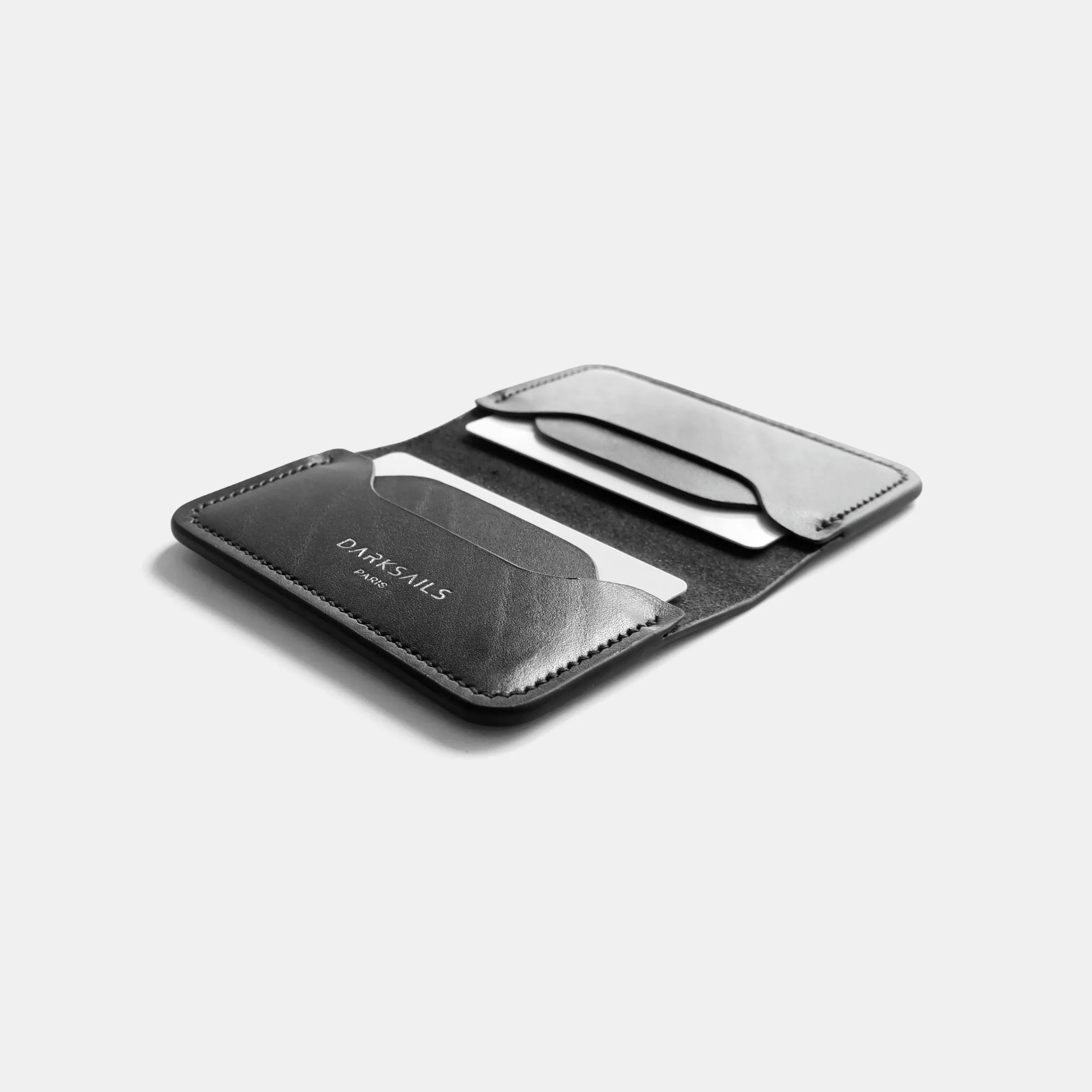 darksails-porte-cartes-bifold-porte-cartes-noir-4-cartes image 3