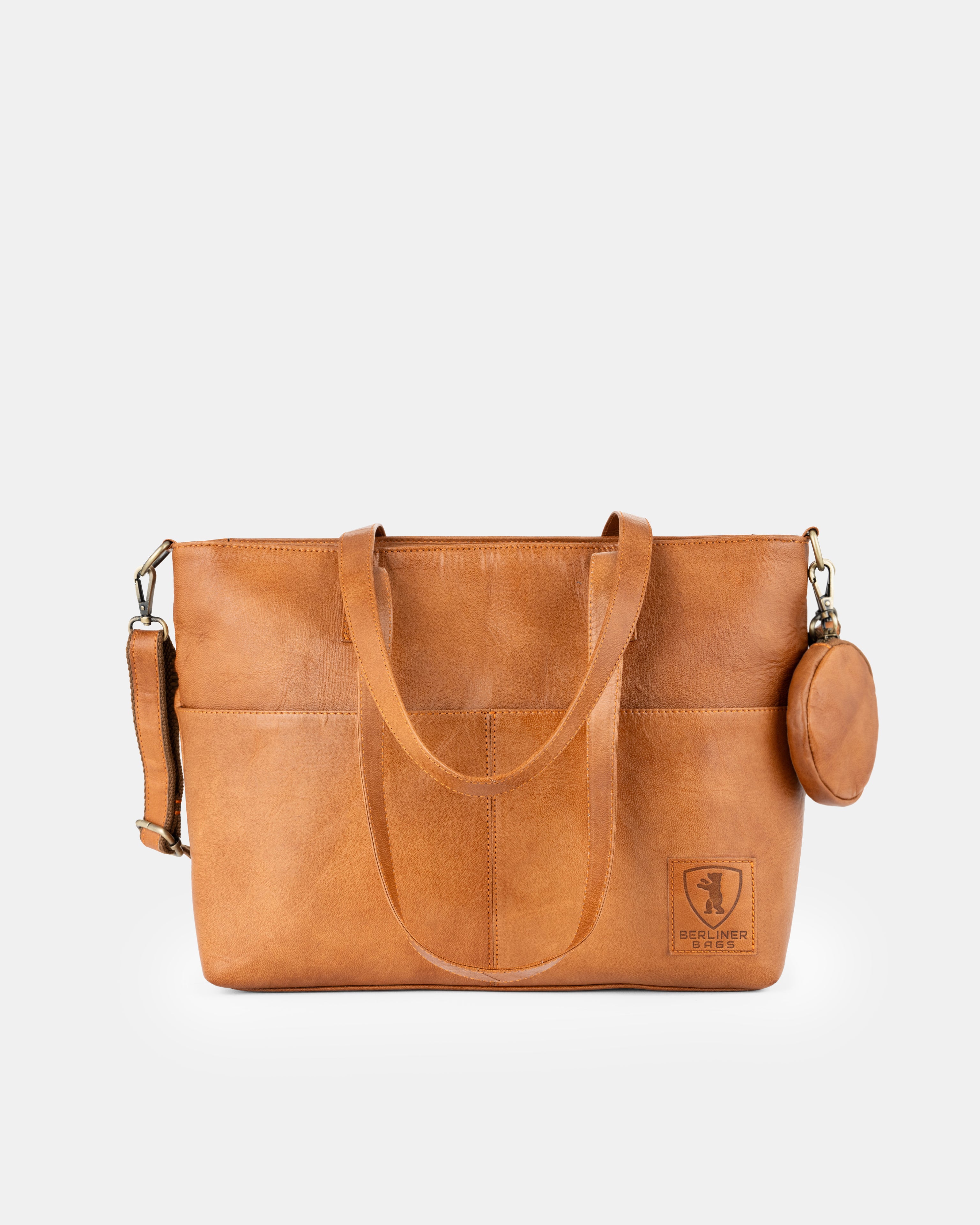 berliner-bags-julia-2-0-sac-main-cuir-vintage-brown image 4
